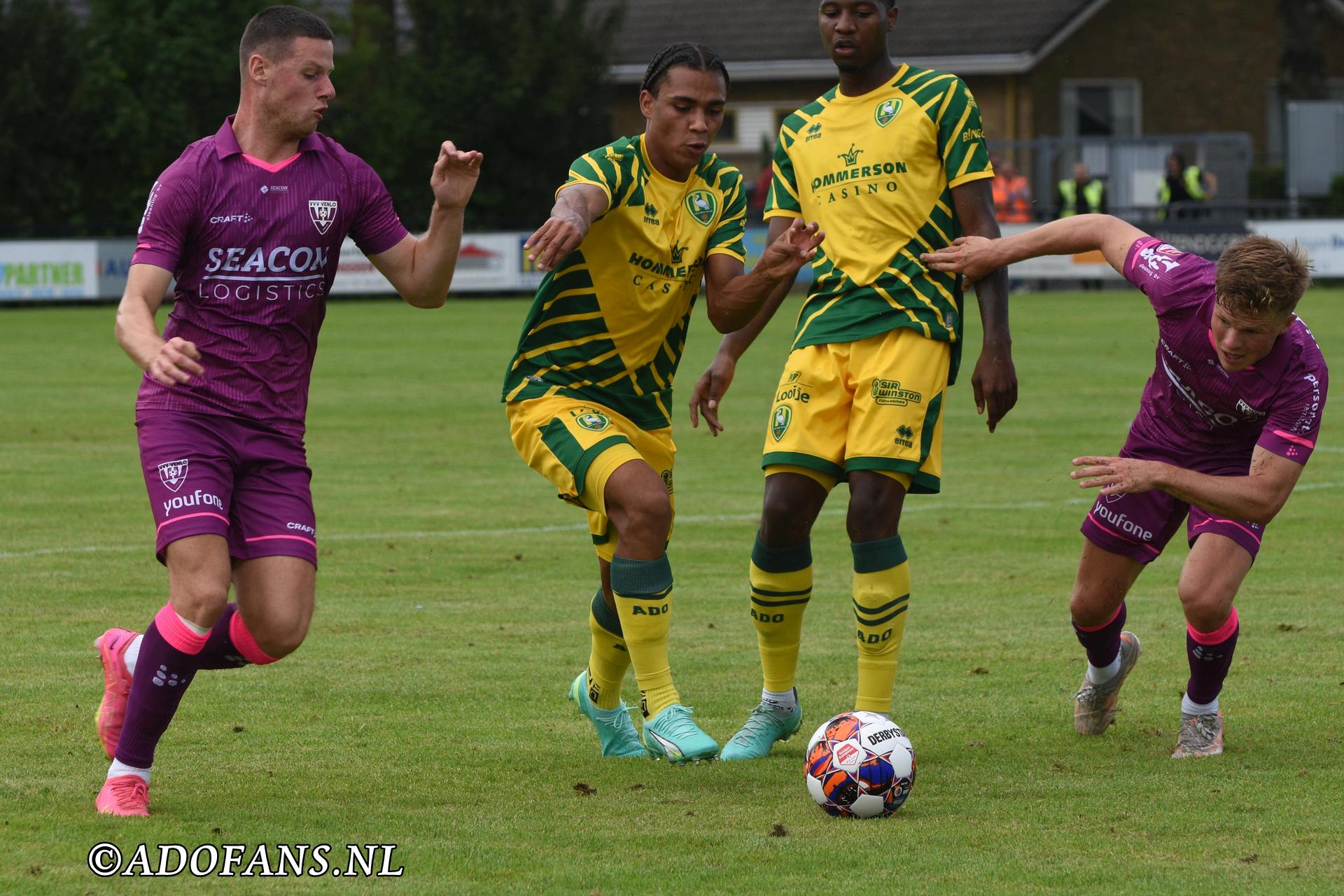 Oefenwedstrijd ADO Den Haag VVV venlo in Driel