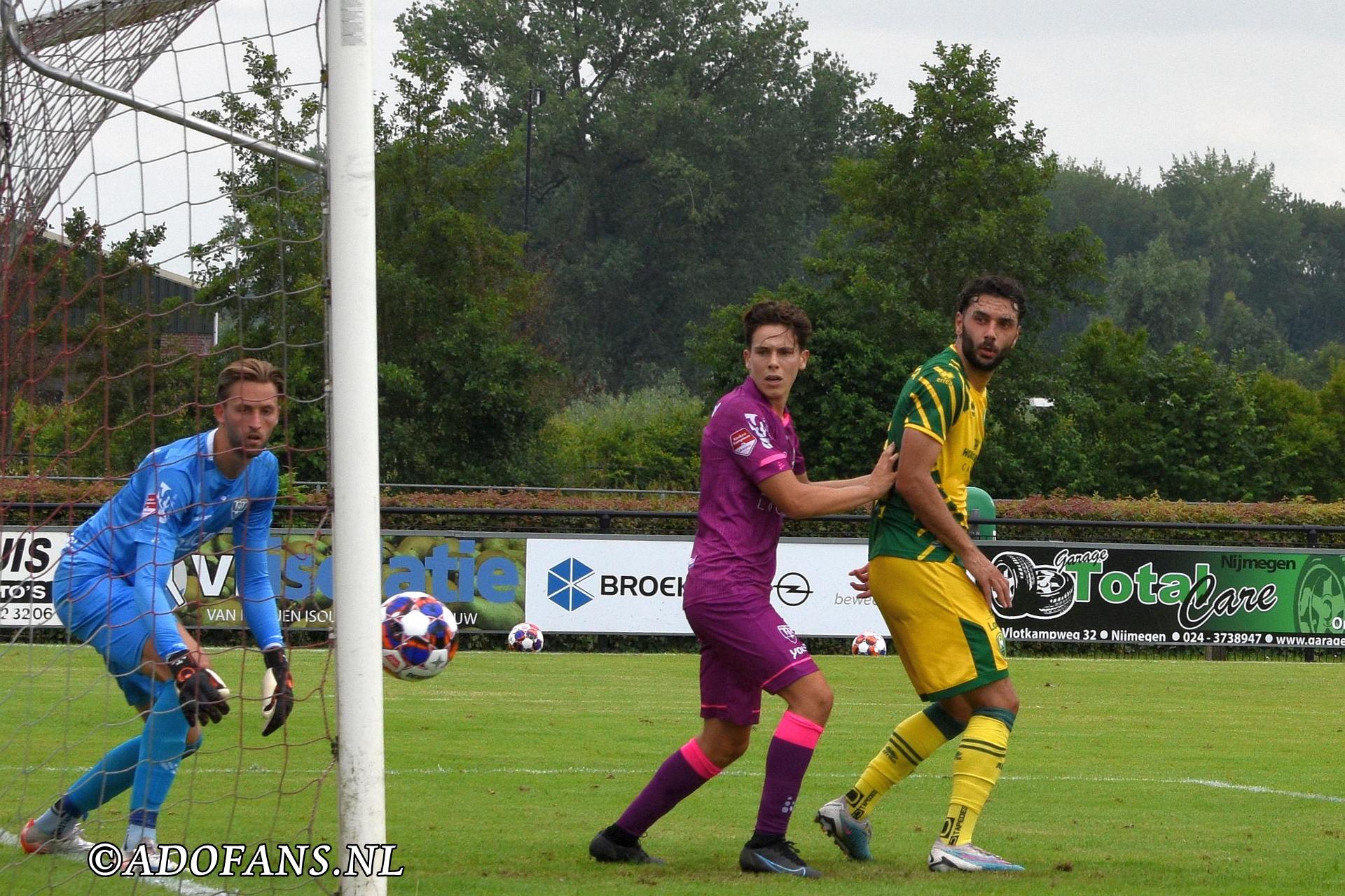 Oefenwedstrijd ADO Den Haag VVV venlo in Driel