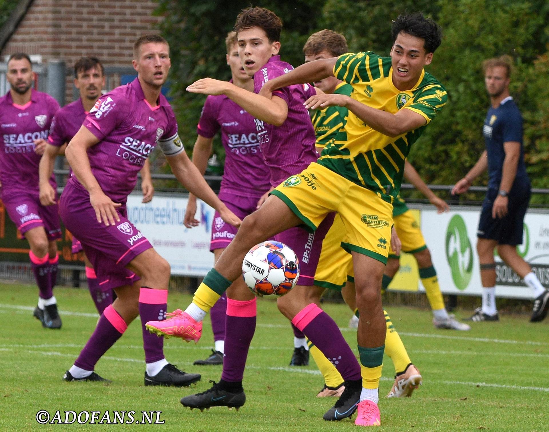 Oefenwedstrijd ADO Den Haag VVV venlo in Driel