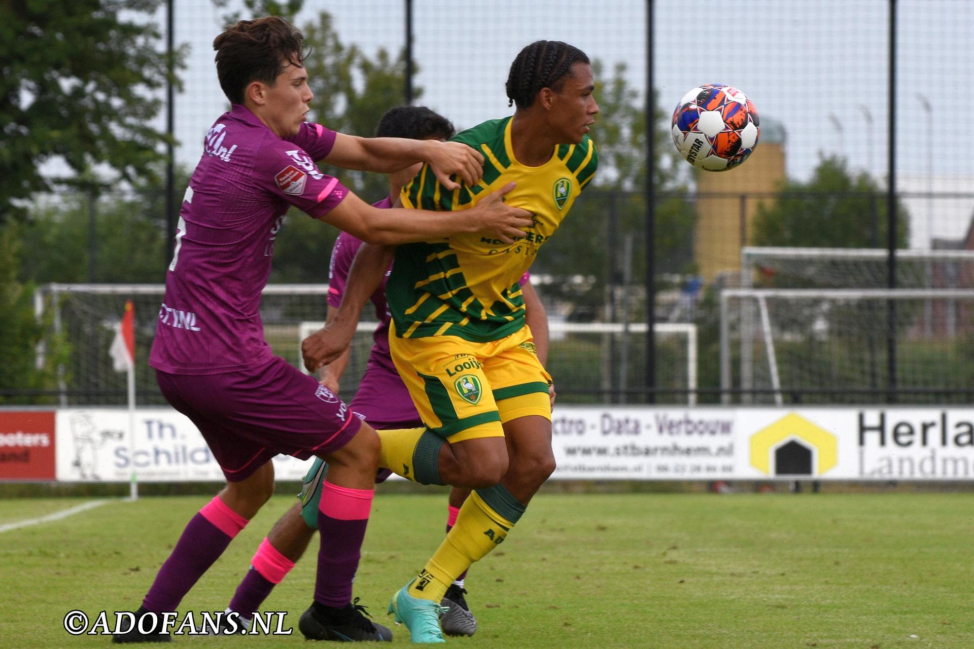 Oefenwedstrijd ADO Den Haag VVV venlo in Driel