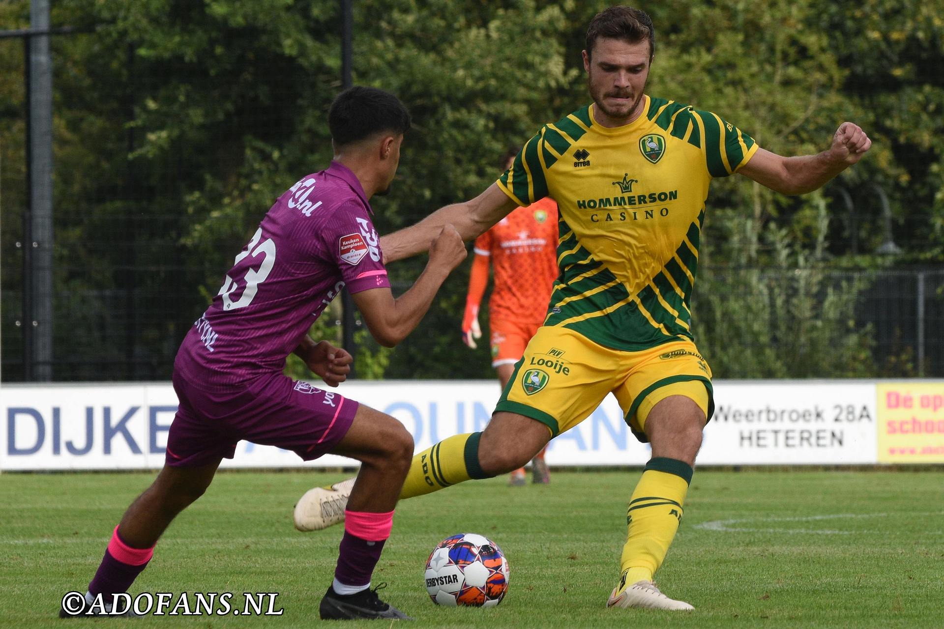 Oefenwedstrijd ADO Den Haag VVV venlo in Driel