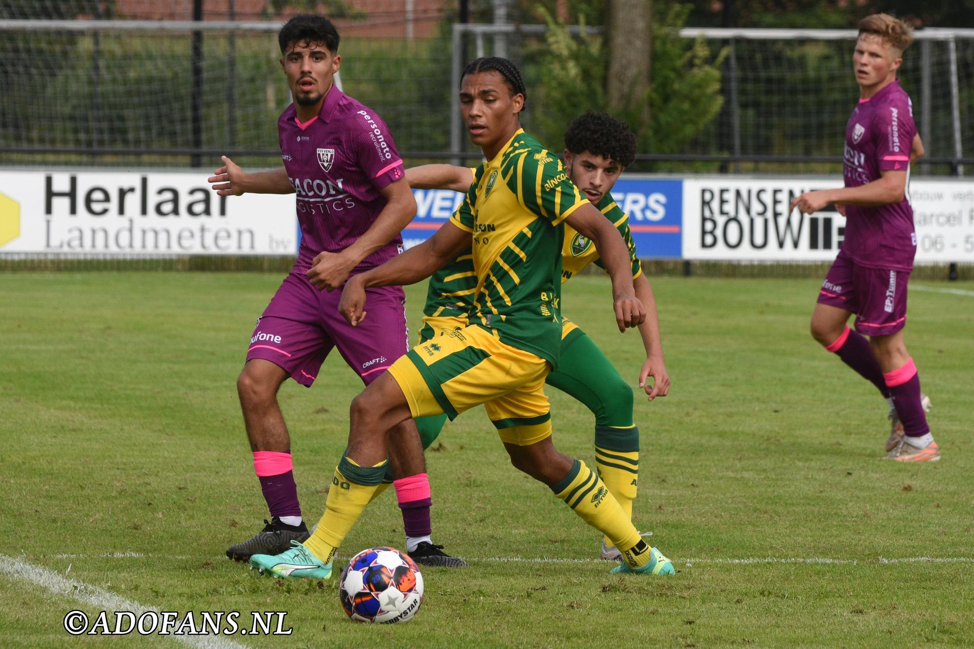 Oefenwedstrijd ADO Den Haag VVV venlo in Driel