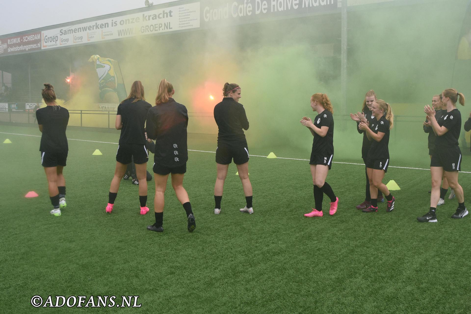 eerste training ADO Vrouwen