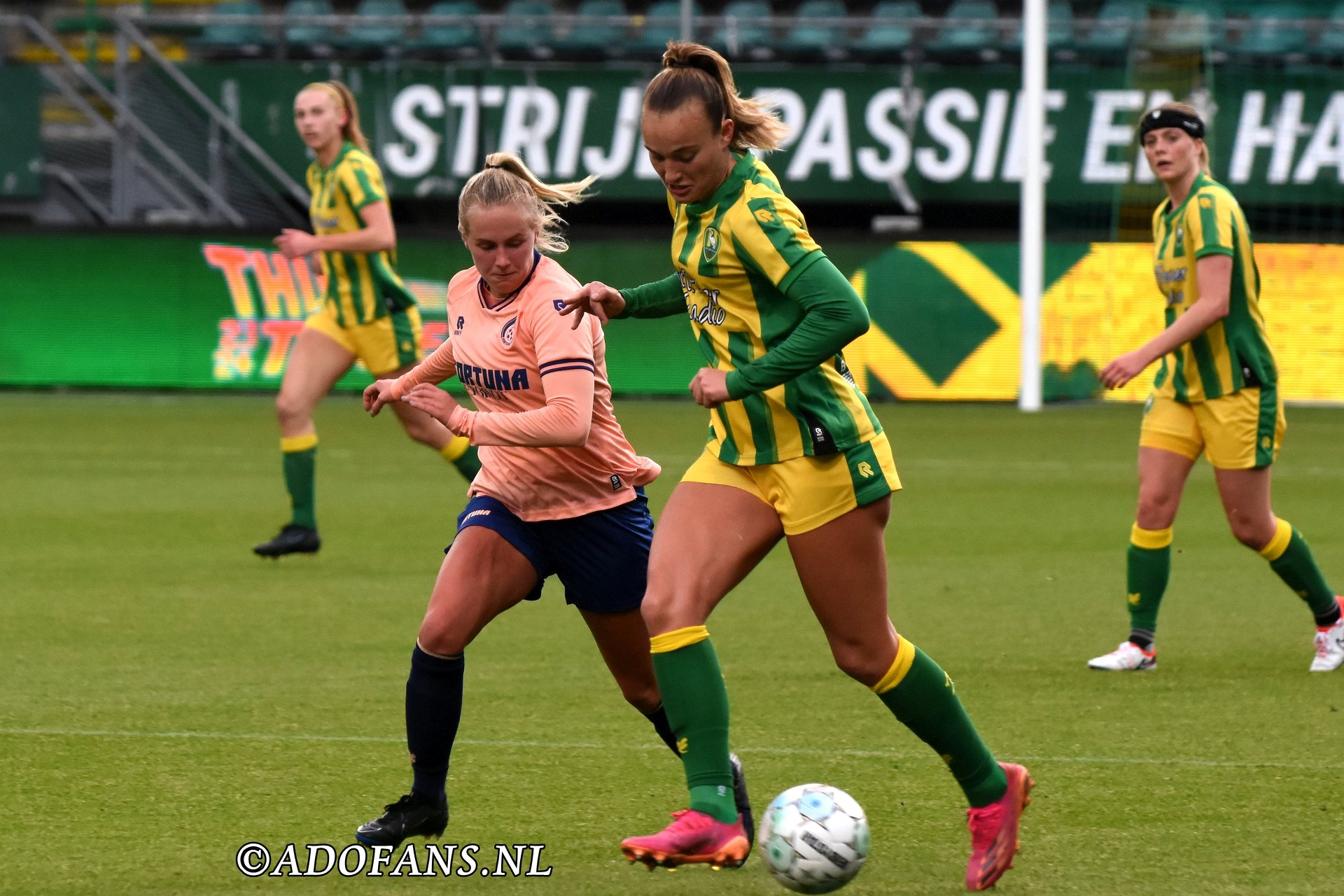 ADO Den Haag  Vrouwen Fortuna Sitard vrouwen Azerion eredivisie