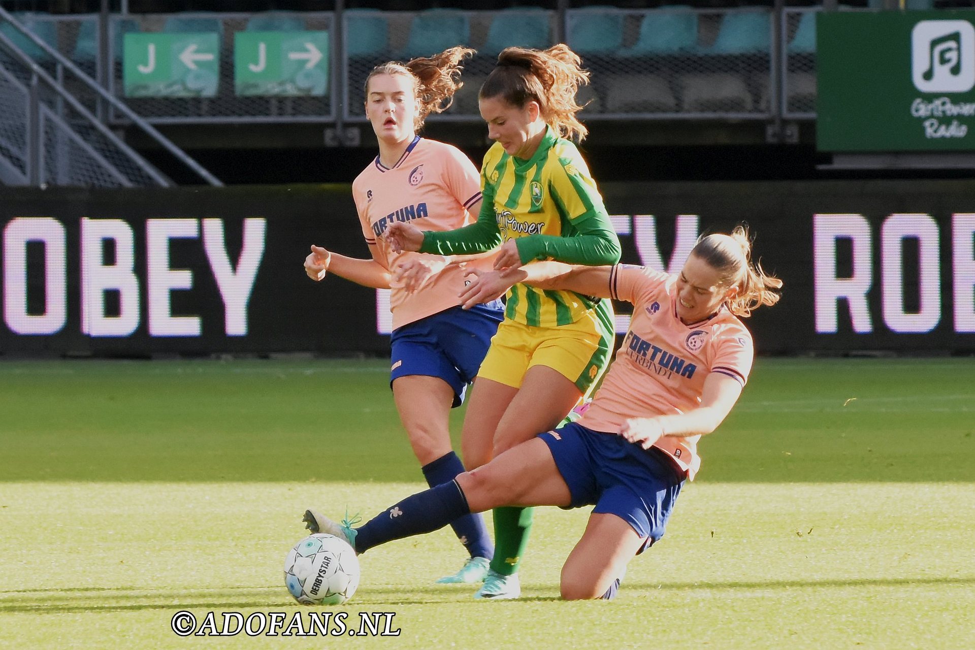 ADO Den Haag  Vrouwen Fortuna Sitard vrouwen Azerion eredivisie