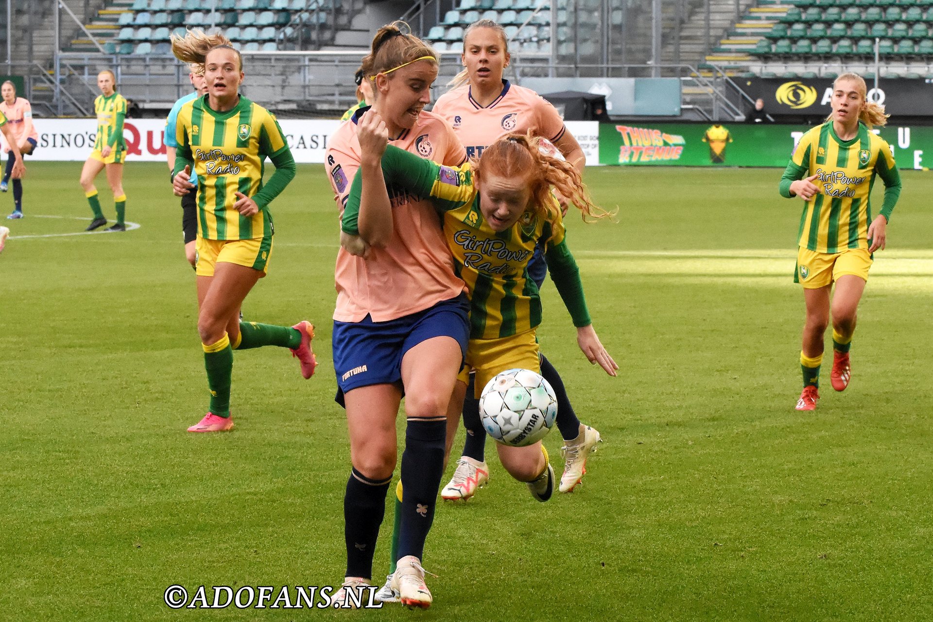 ADO Den Haag  Vrouwen Fortuna Sitard vrouwen Azerion eredivisie