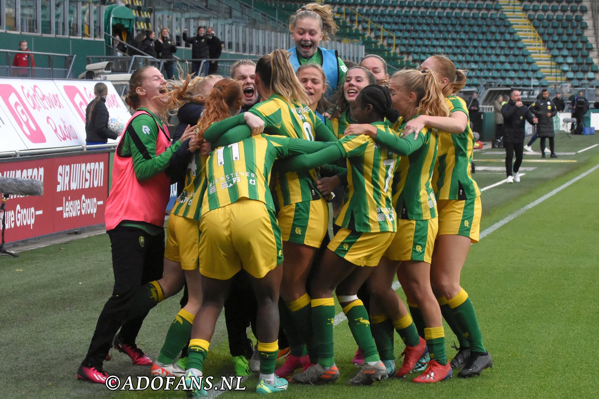 ADO Den Haag  Vrouwen Fortuna Sitard vrouwen Azerion eredivisie