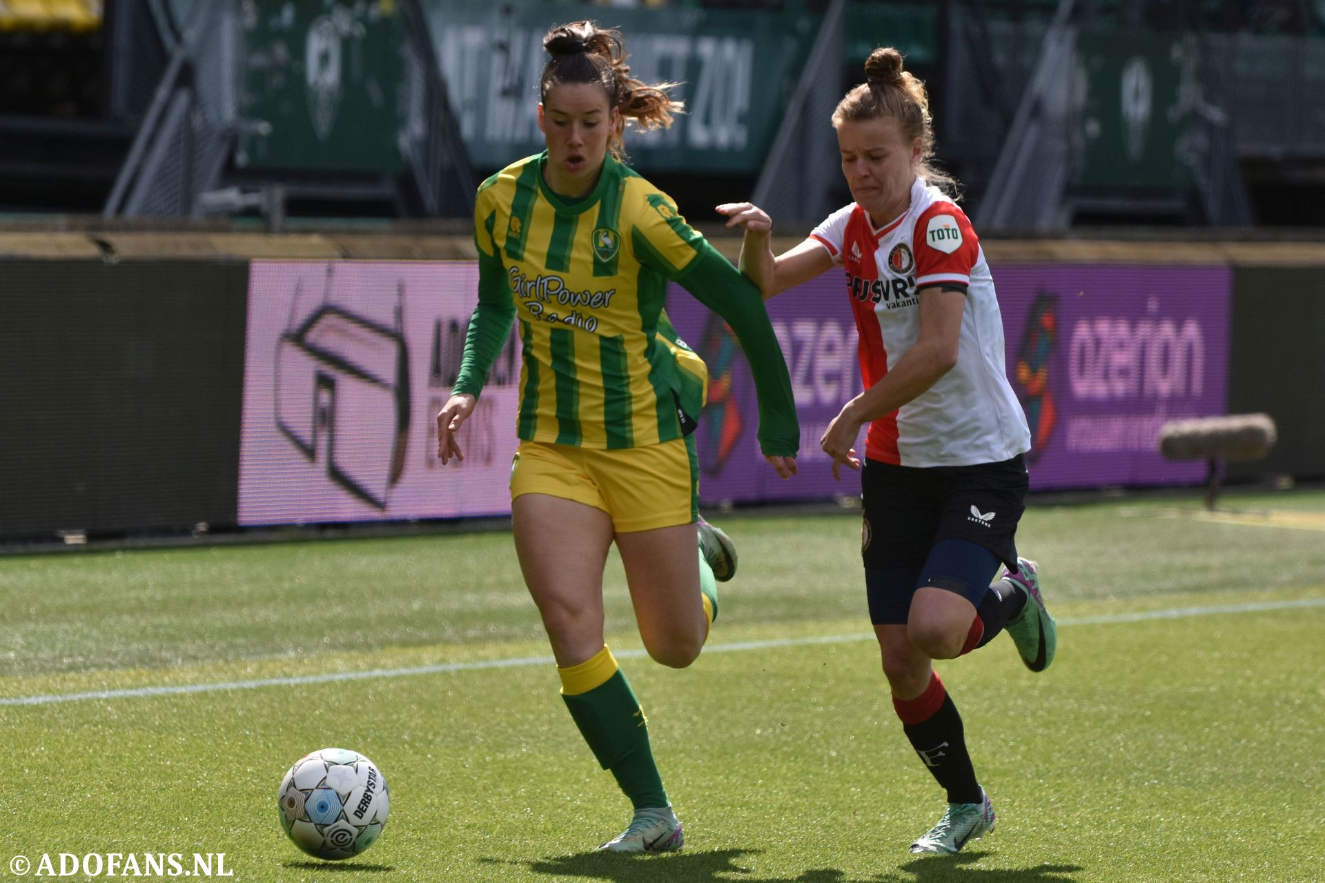 Azerion vrouwen eredivisie ADO Den Haag Feyenoord