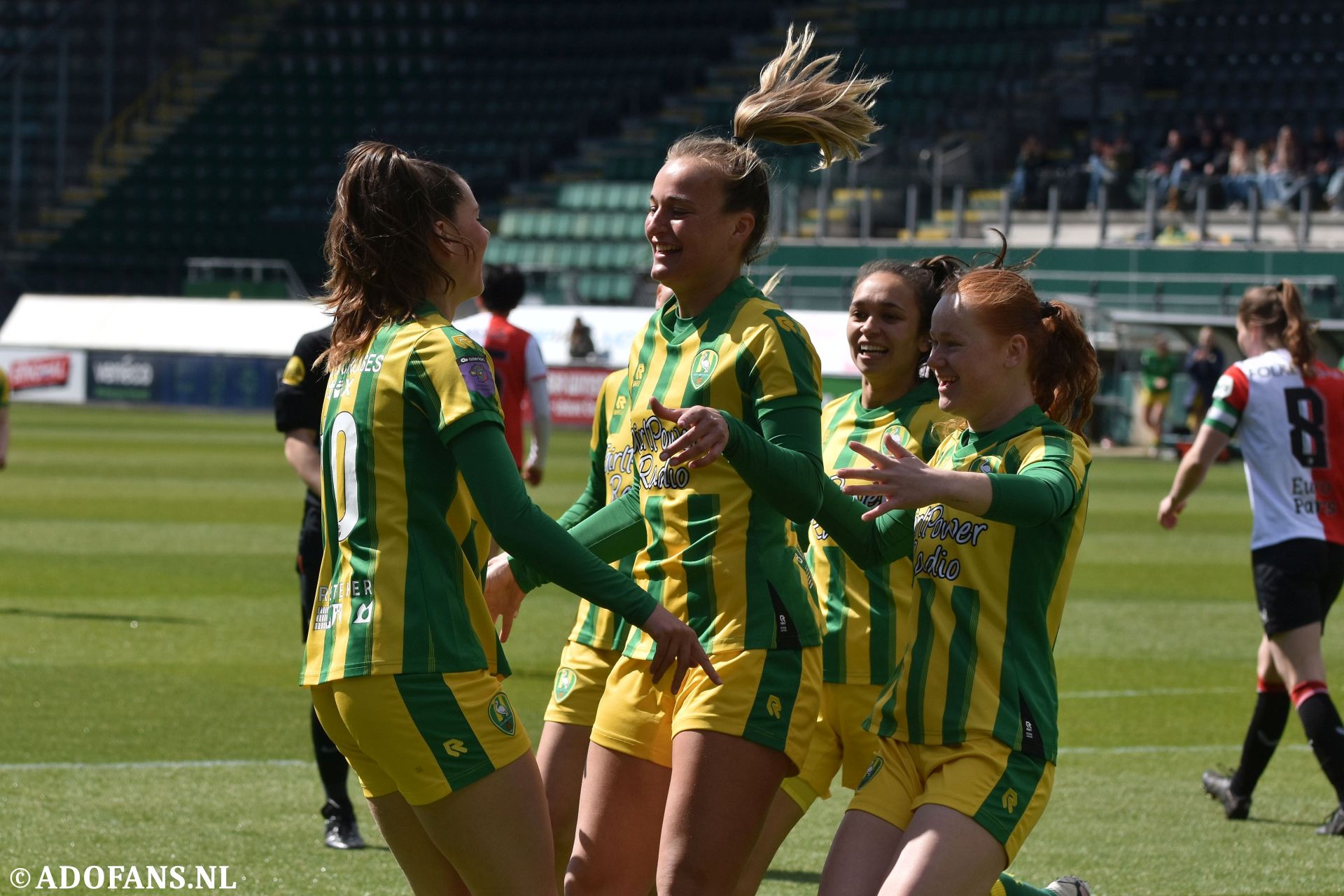 Azerion vrouwen eredivisie ADO Den Haag Feyenoord