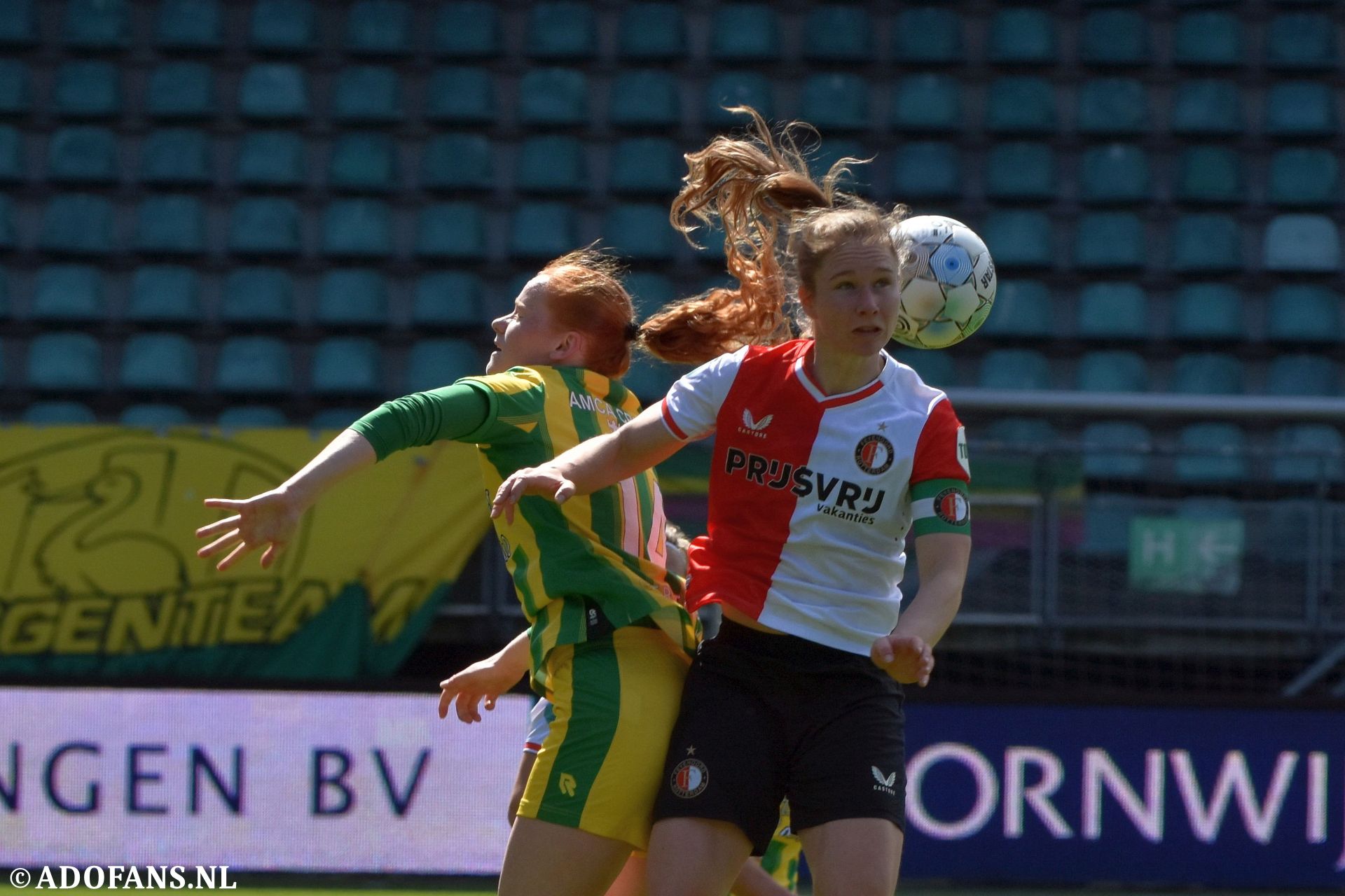 Azerion vrouwen eredivisie ADO Den Haag Feyenoord