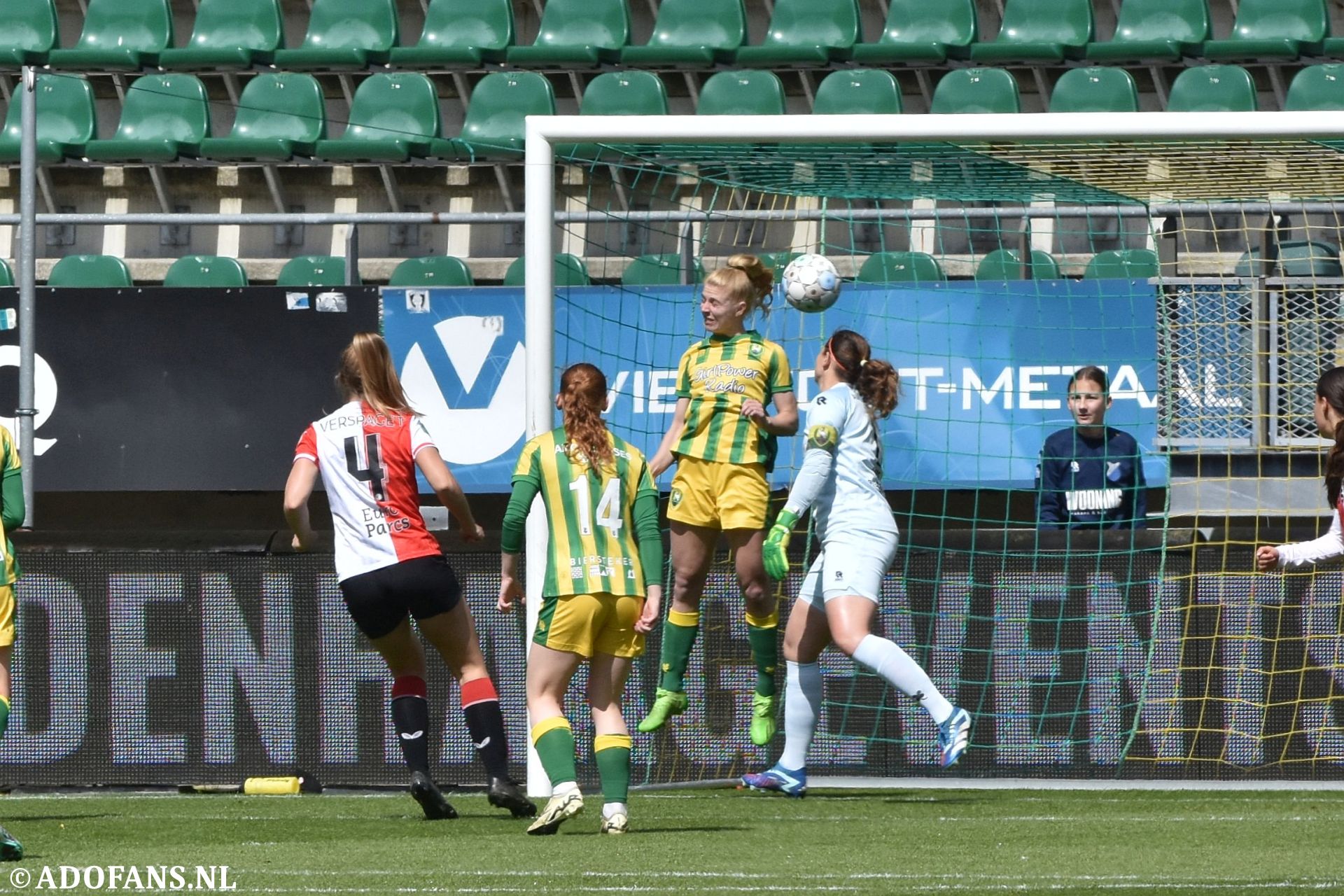 Azerion vrouwen eredivisie ADO Den Haag Feyenoord