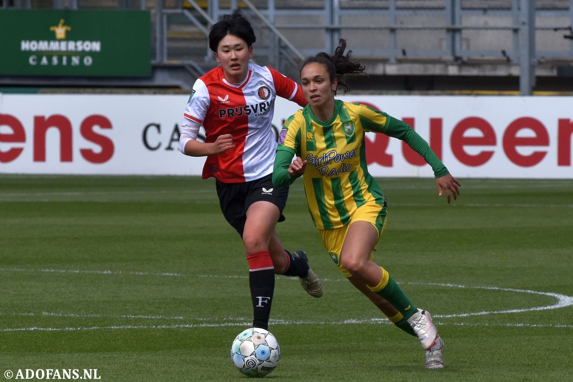 Azerion vrouwen eredivisie ADO Den Haag Feyenoord