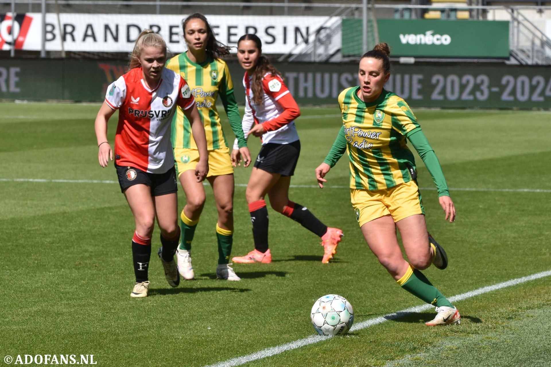 Azerion vrouwen eredivisie ADO Den Haag Feyenoord