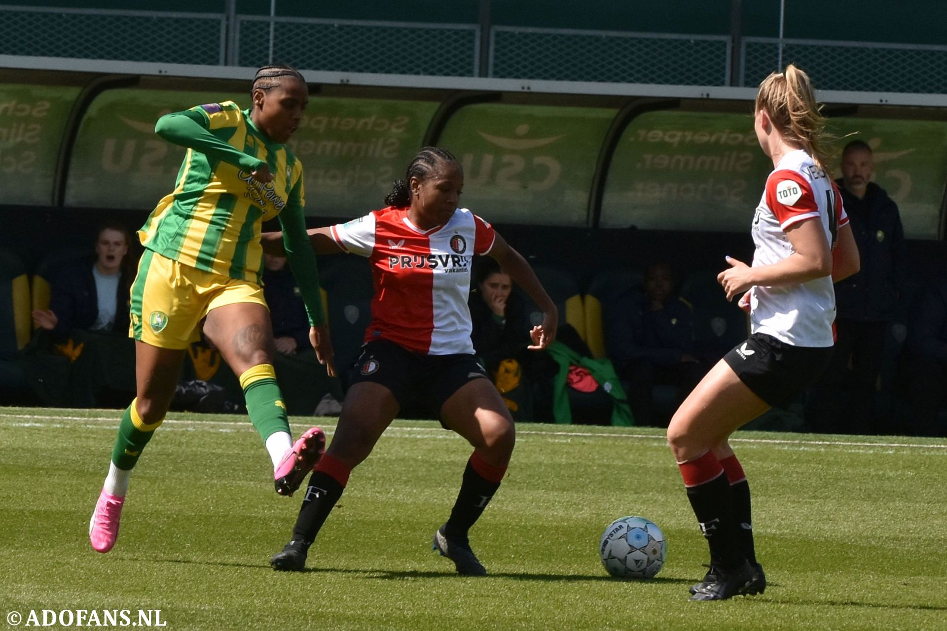 Azerion vrouwen eredivisie ADO Den Haag Feyenoord