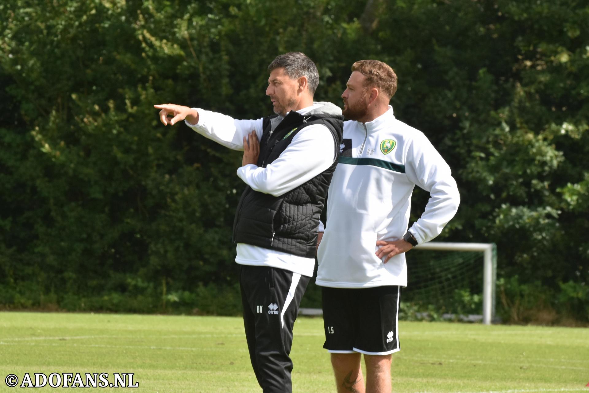 Seizoen 2024-2025 eerste Training ADO