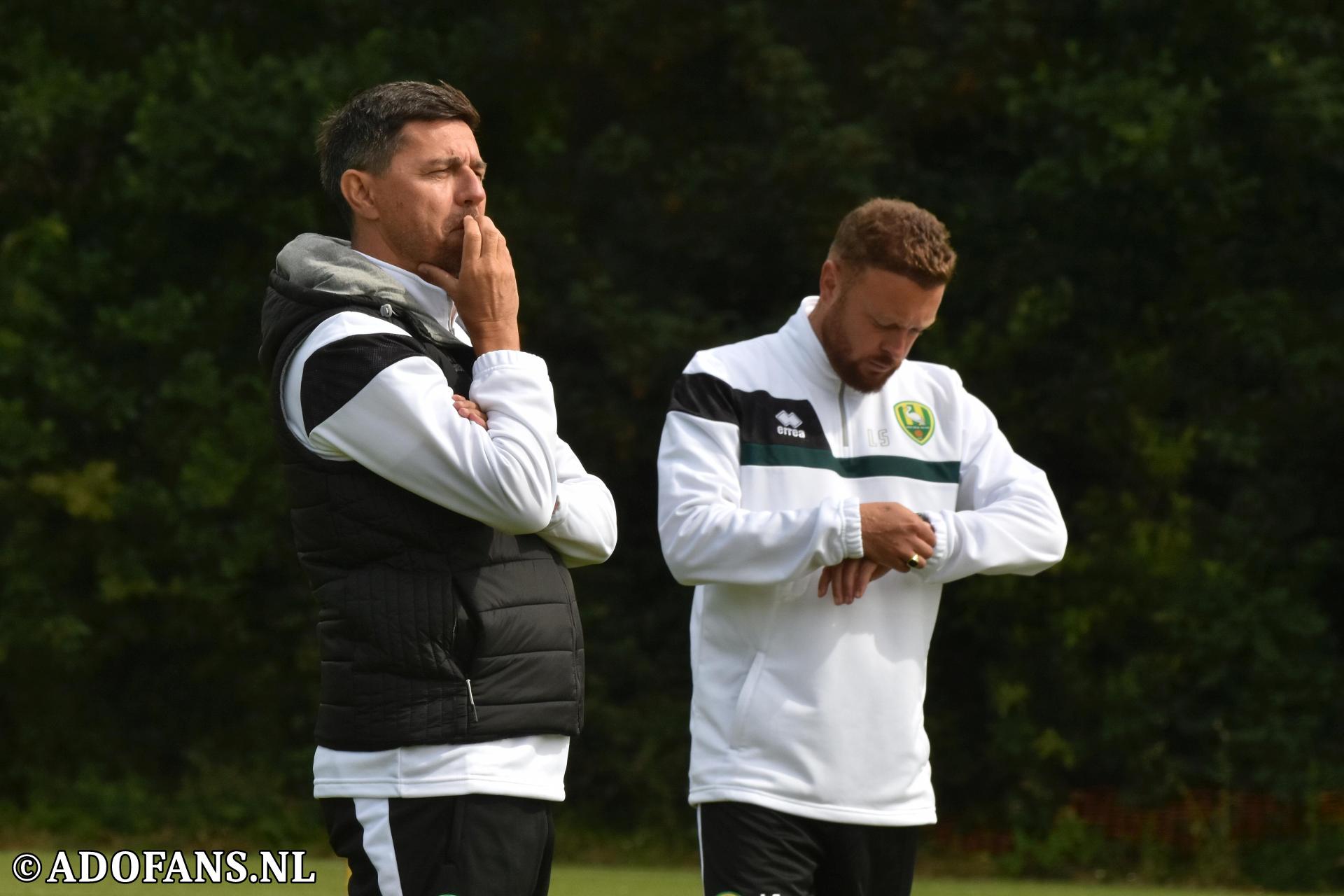 Seizoen 2024-2025 eerste Training ADO