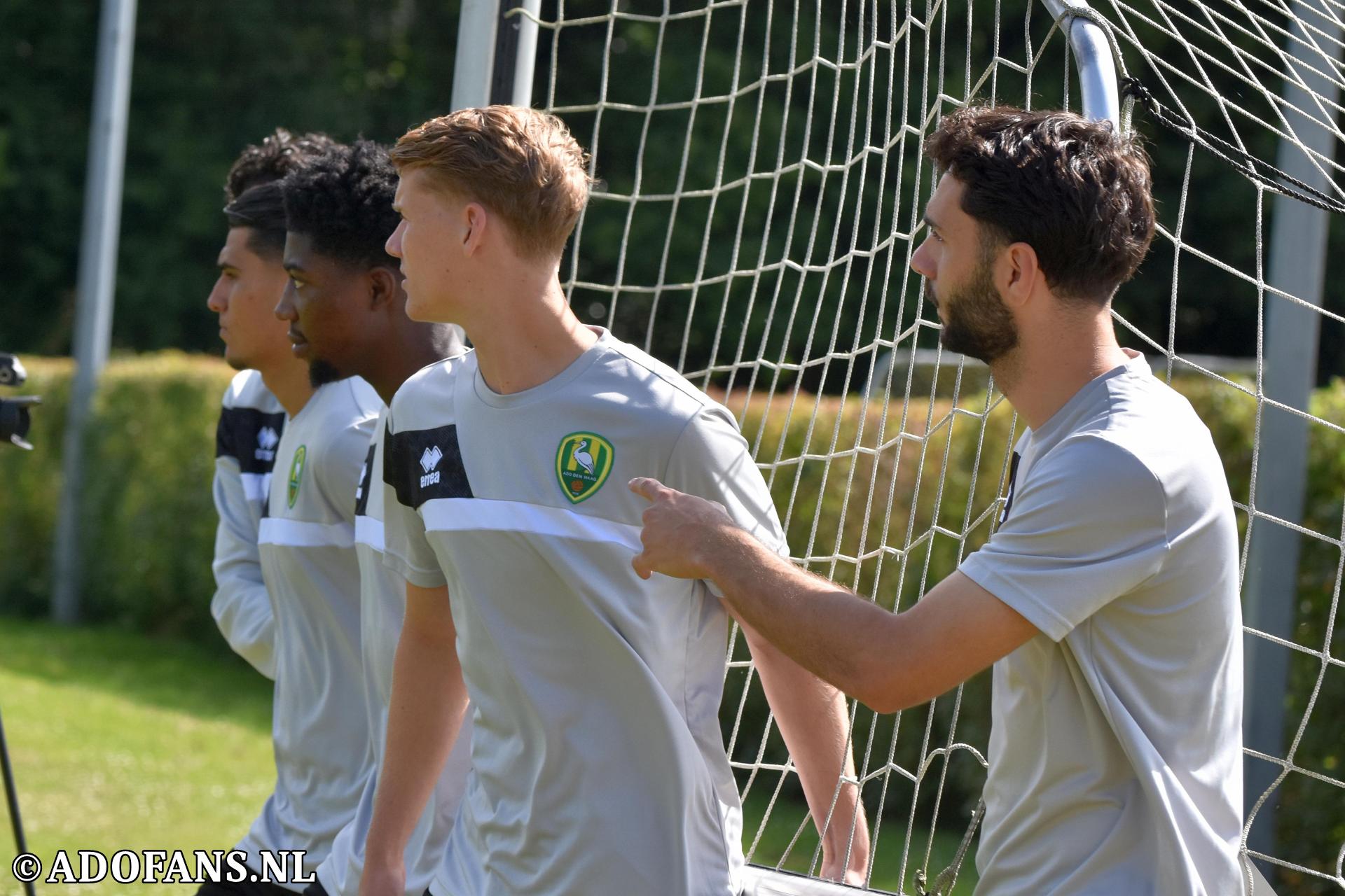 Seizoen 2024-2025 eerste Training ADO