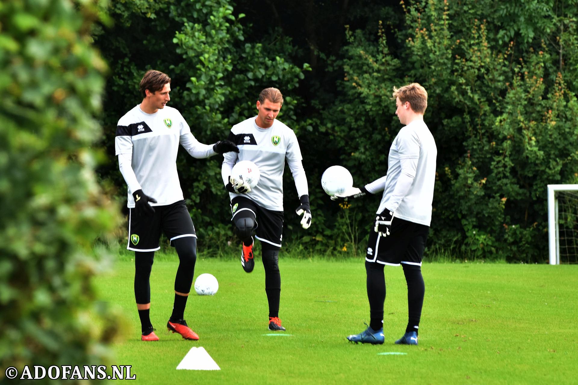 Seizoen 2024-2025 eerste Training ADO