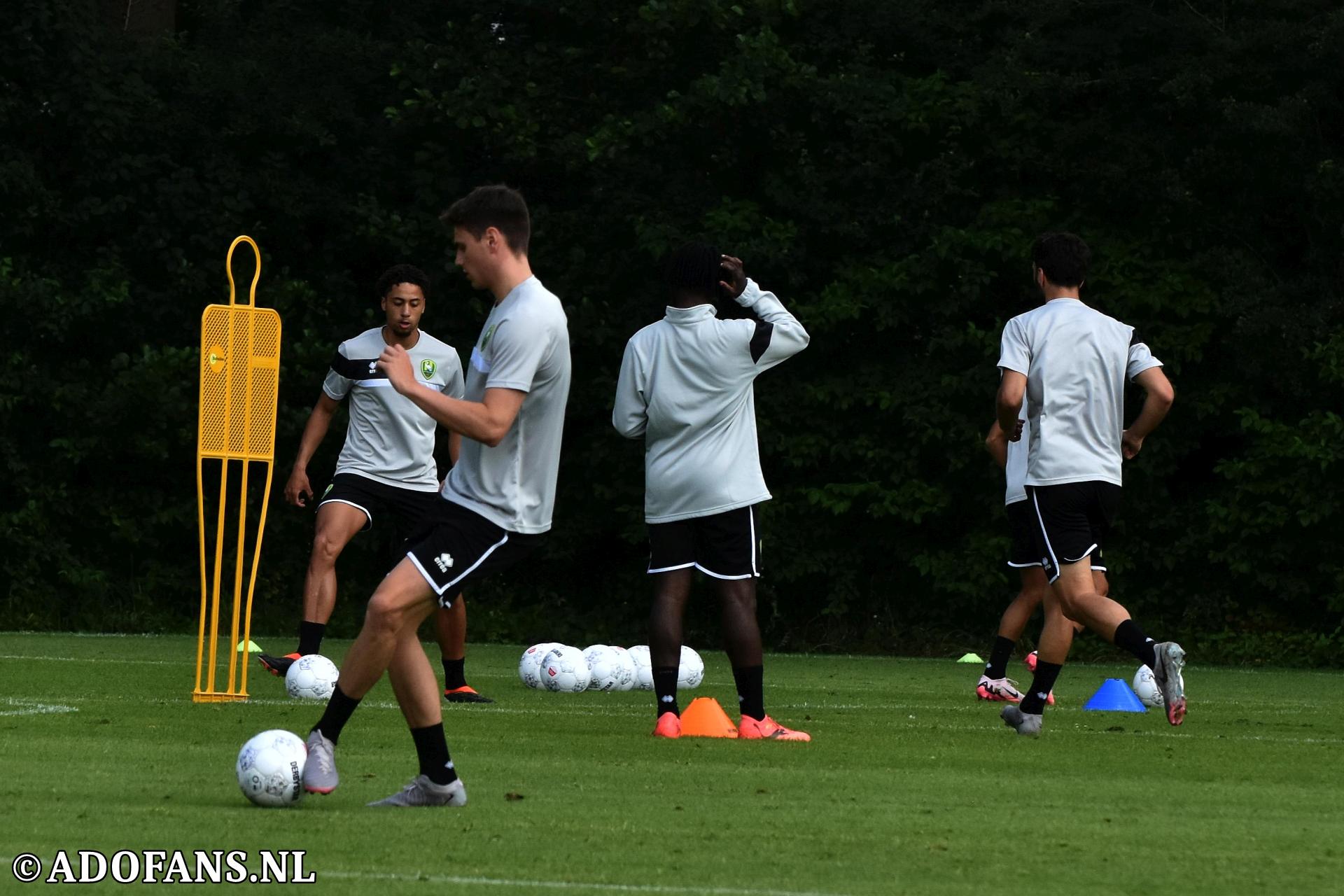 Seizoen 2024-2025 eerste Training ADO