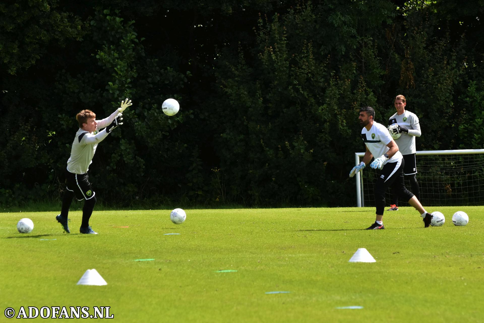 Seizoen 2024-2025 eerste Training ADO