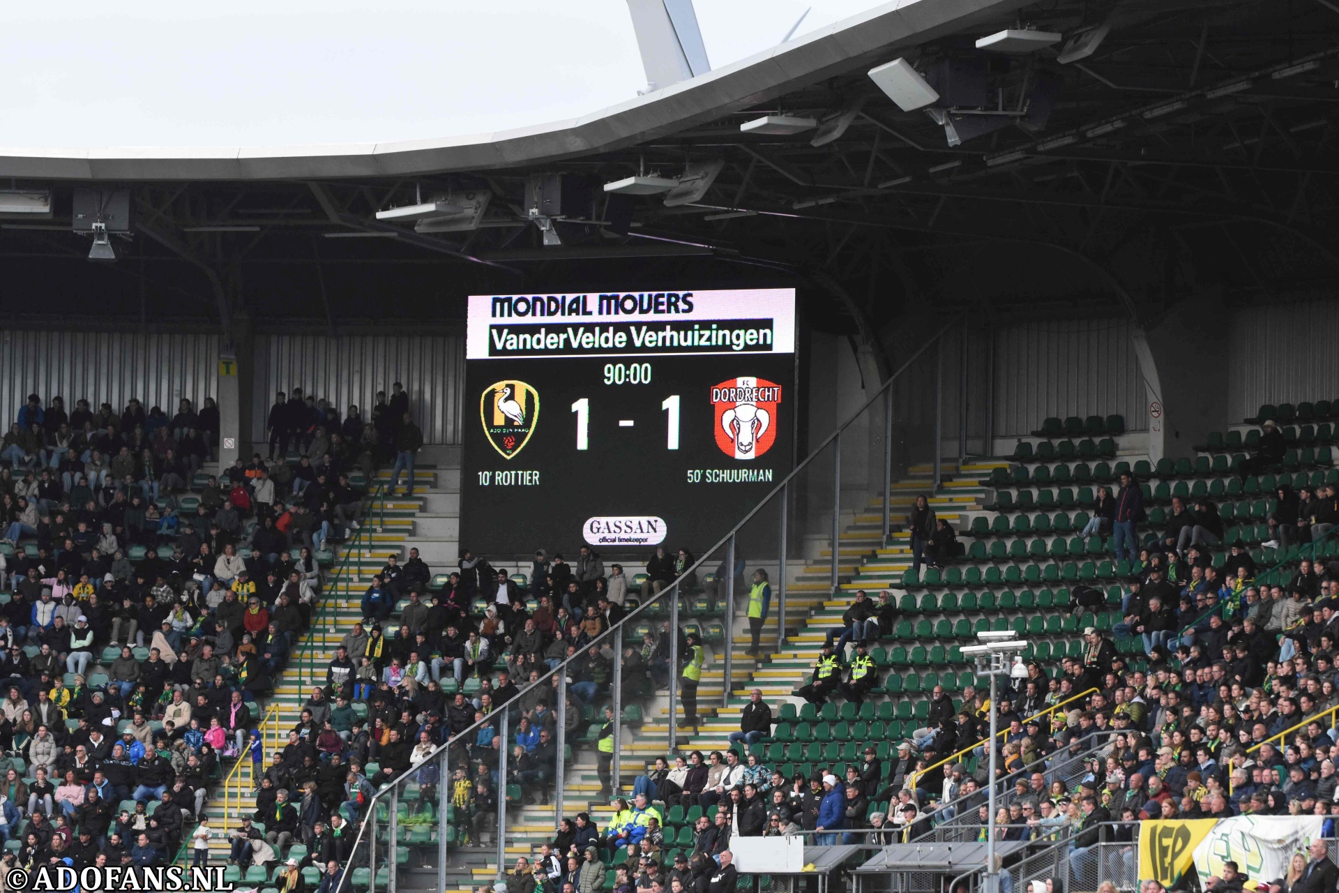 ADO Den Haag FC Dordrecht keukenkampioendivisie