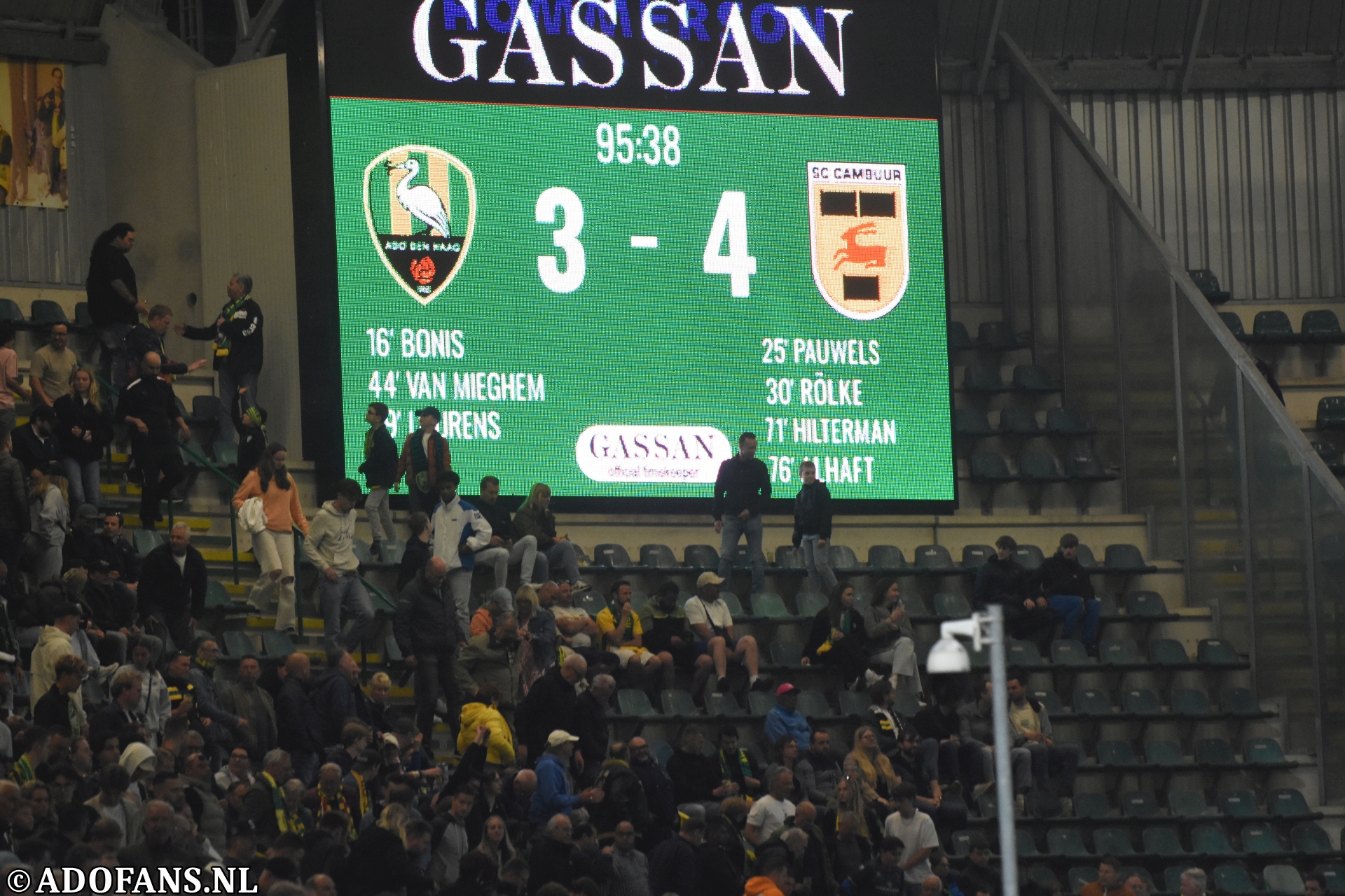 ADO Den Haag Cambuur leeuwarden