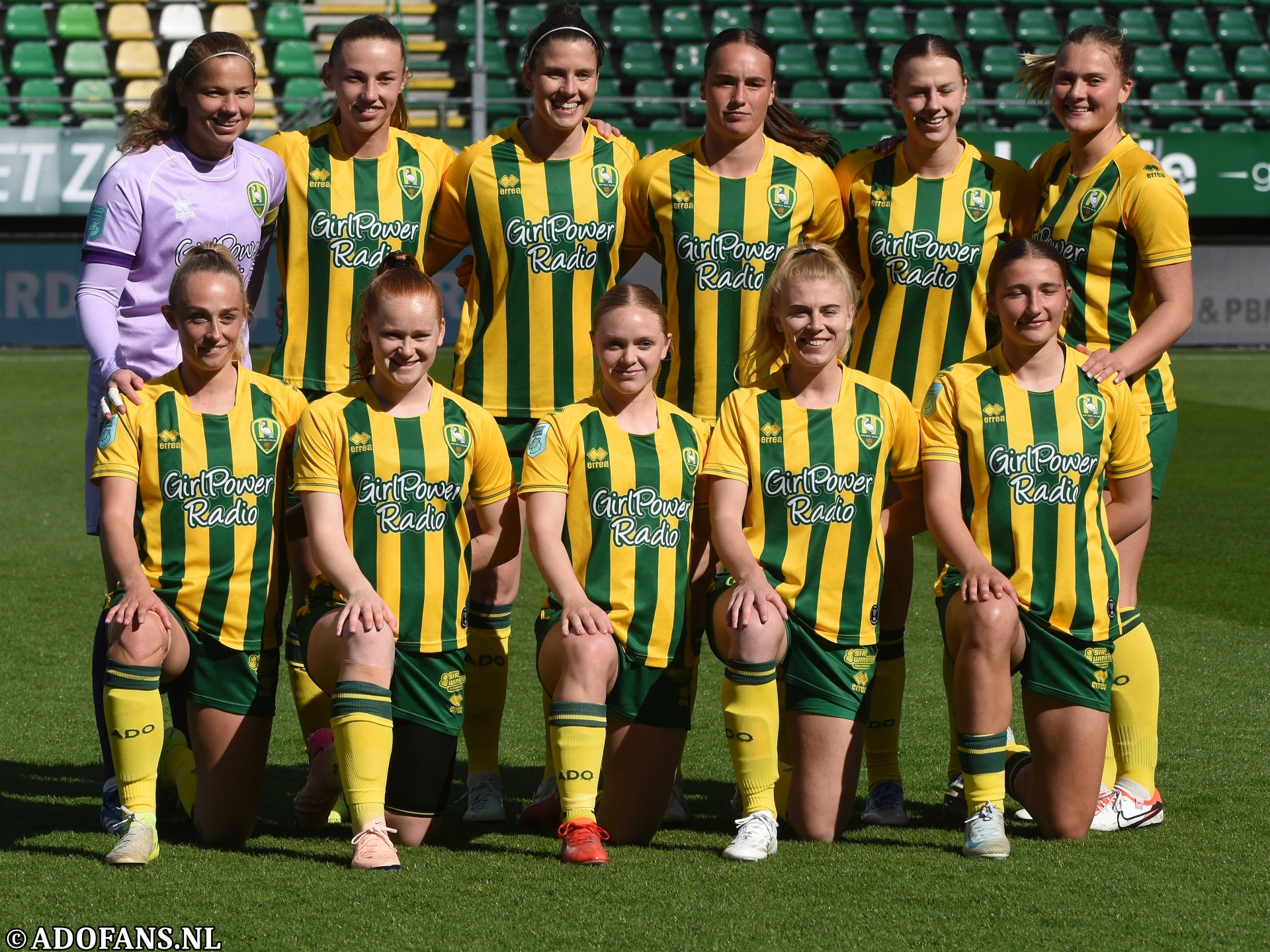 ADO Den Haag Vrouwen Pec Zwolle Azerion erdedivisie Girlpower  radio