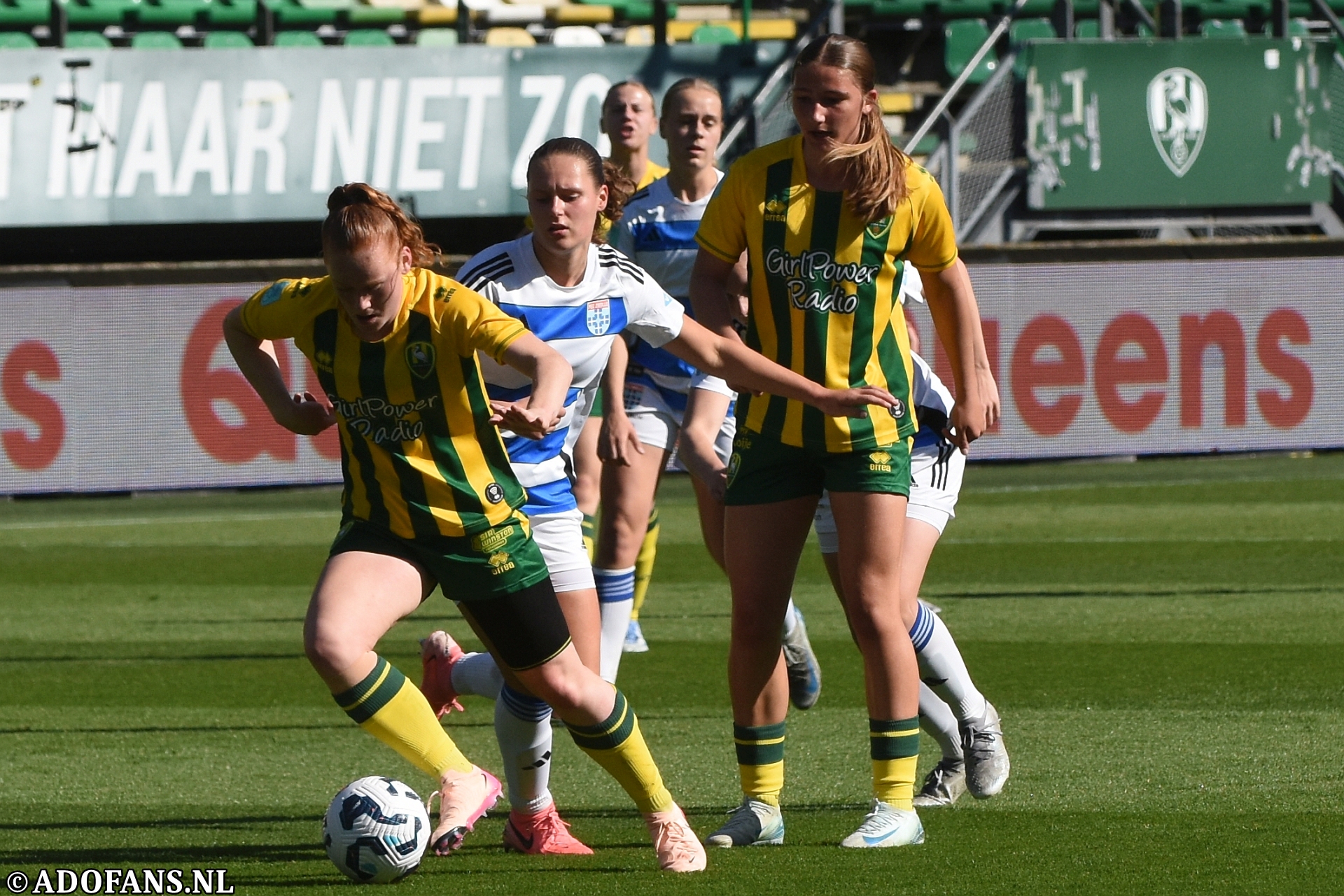 ADO Den Haag Vrouwen Pec Zwolle Azerion erdedivisie Girlpower  radio