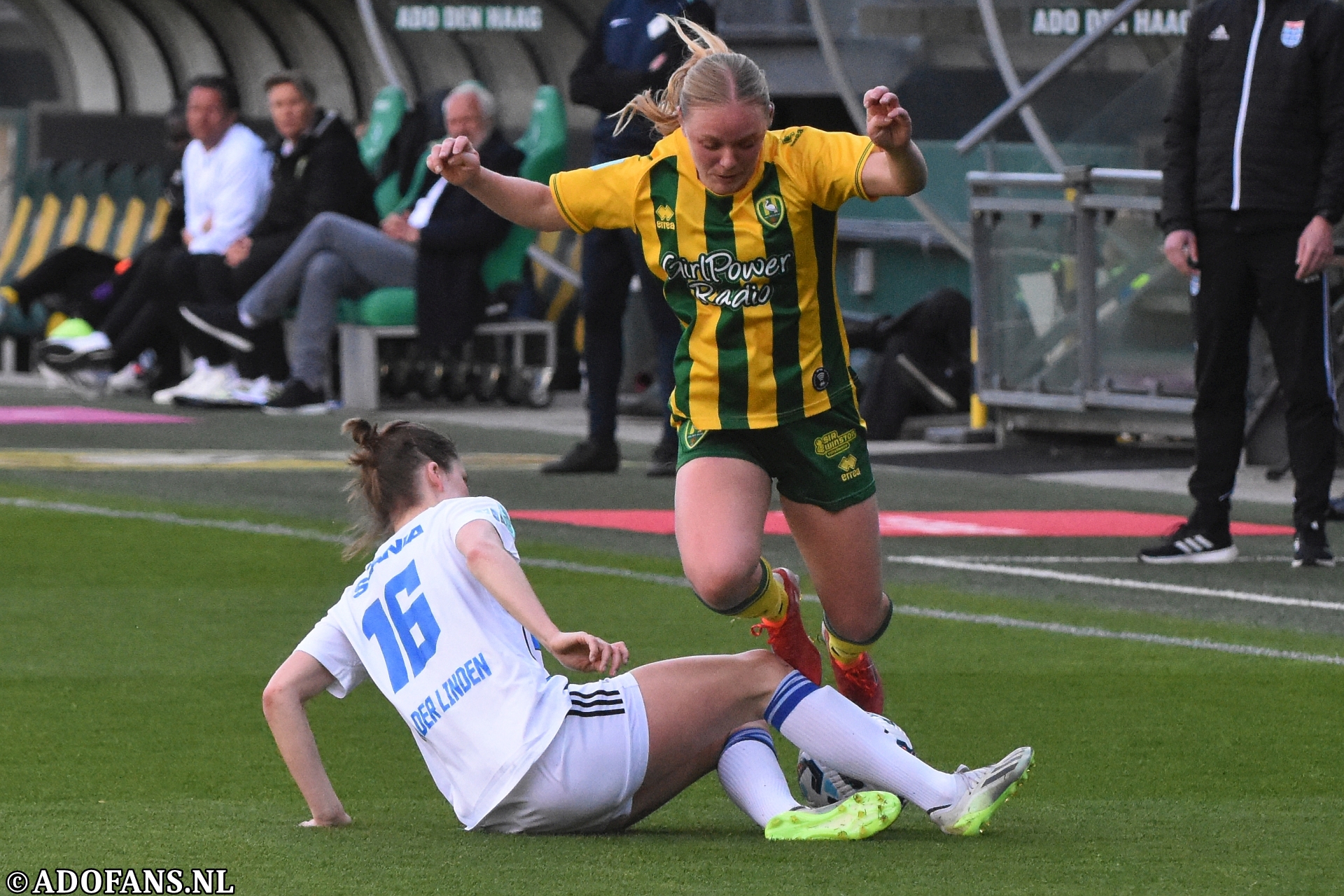 ADO Den Haag Vrouwen Pec Zwolle Azerion erdedivisie Girlpower  radio