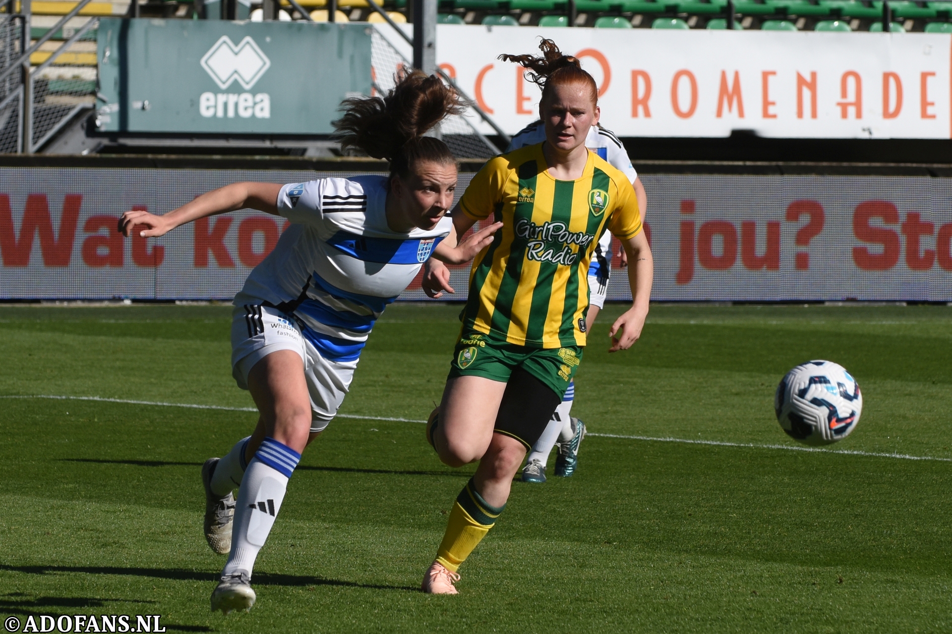 ADO Den Haag Vrouwen Pec Zwolle Azerion erdedivisie Girlpower  radio