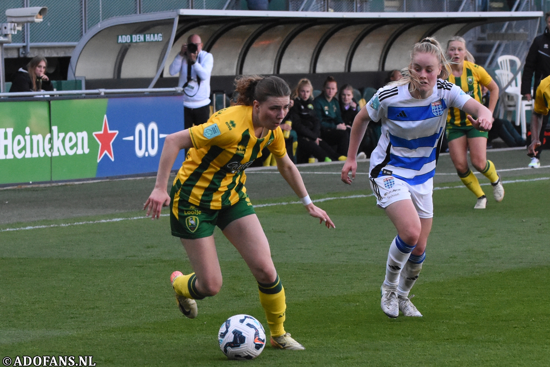 ADO Den Haag Vrouwen Pec Zwolle Azerion erdedivisie Girlpower  radio