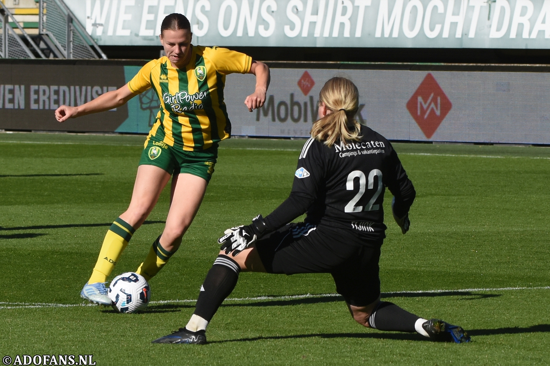 ADO Den Haag Vrouwen Pec Zwolle Azerion erdedivisie Girlpower  radio