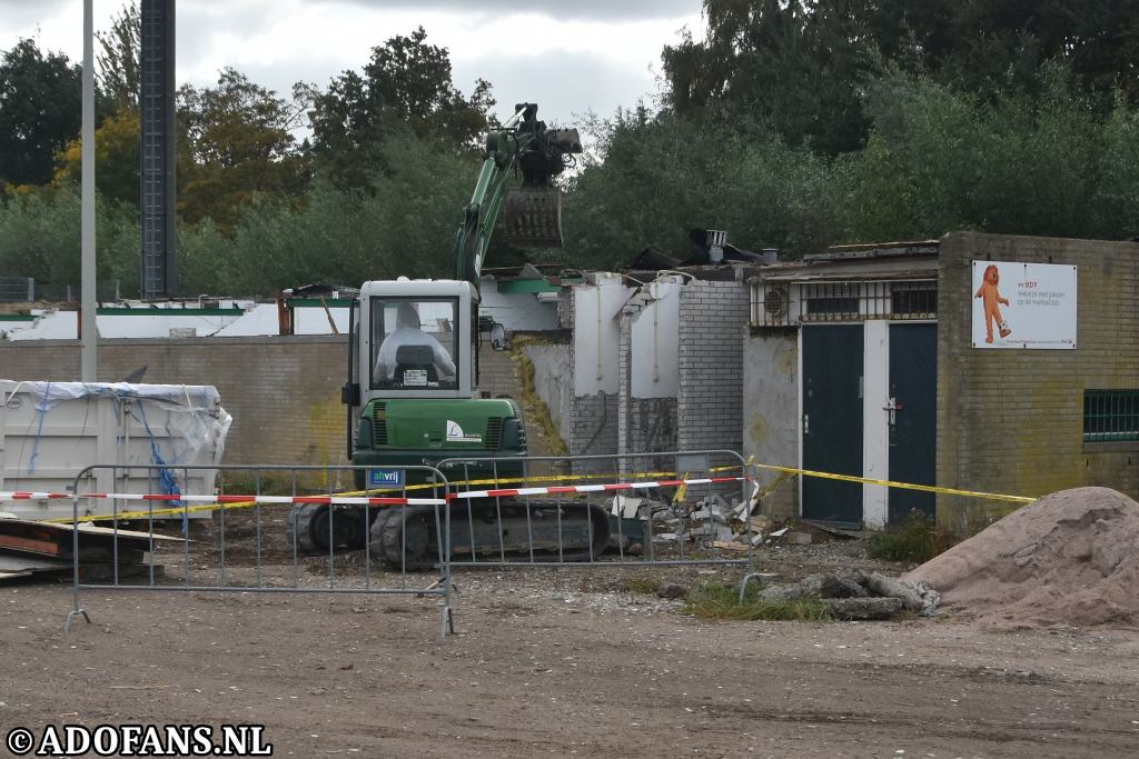 Eerste training ADO Den Haag  op nieuw Zuiderparkcomplex