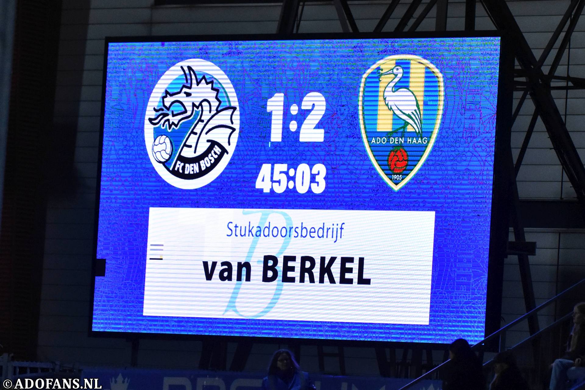 KNVB Beker FC Den Bosch ADO Den Haag