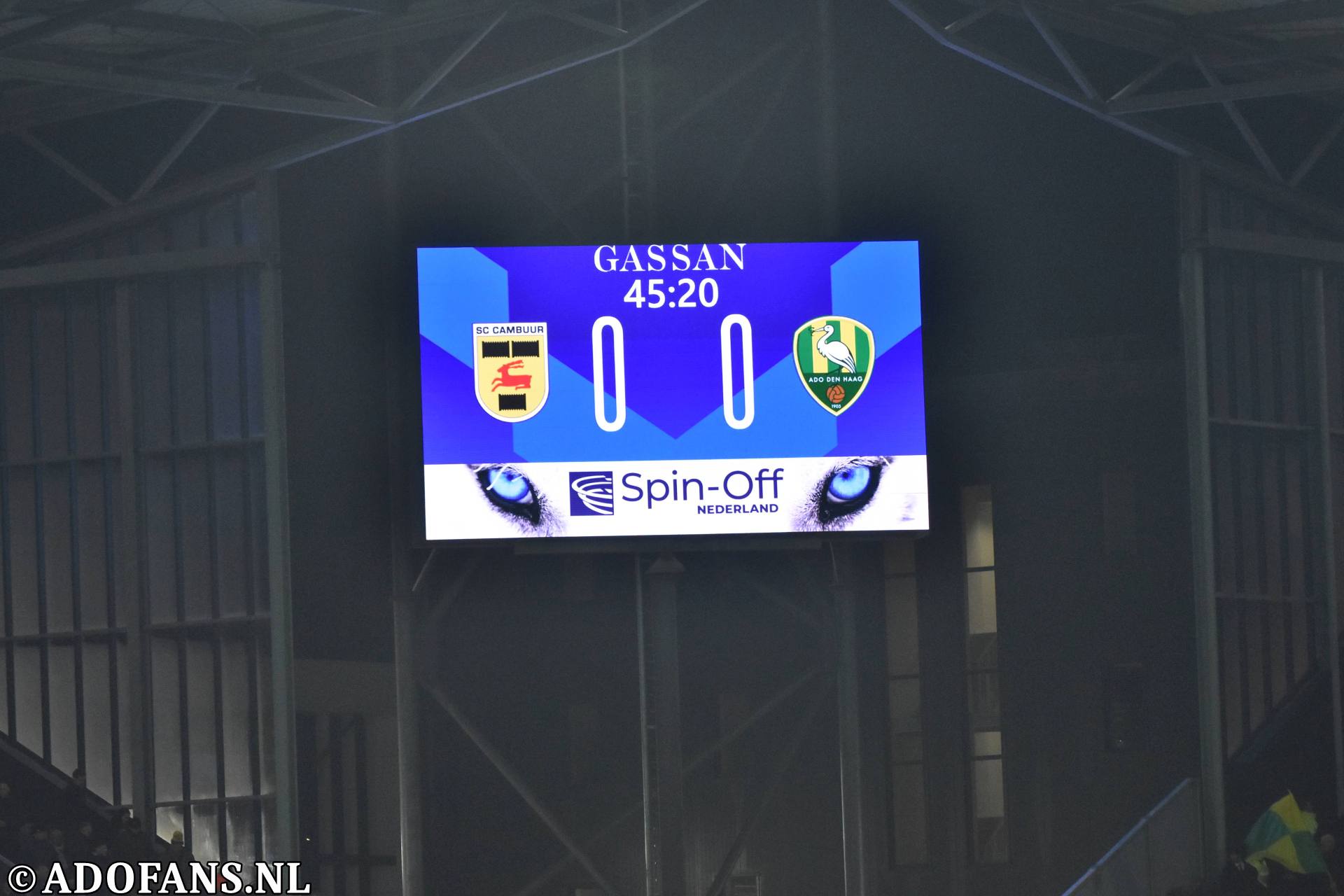 Cambuur Leeuwarden ADO Den Haag