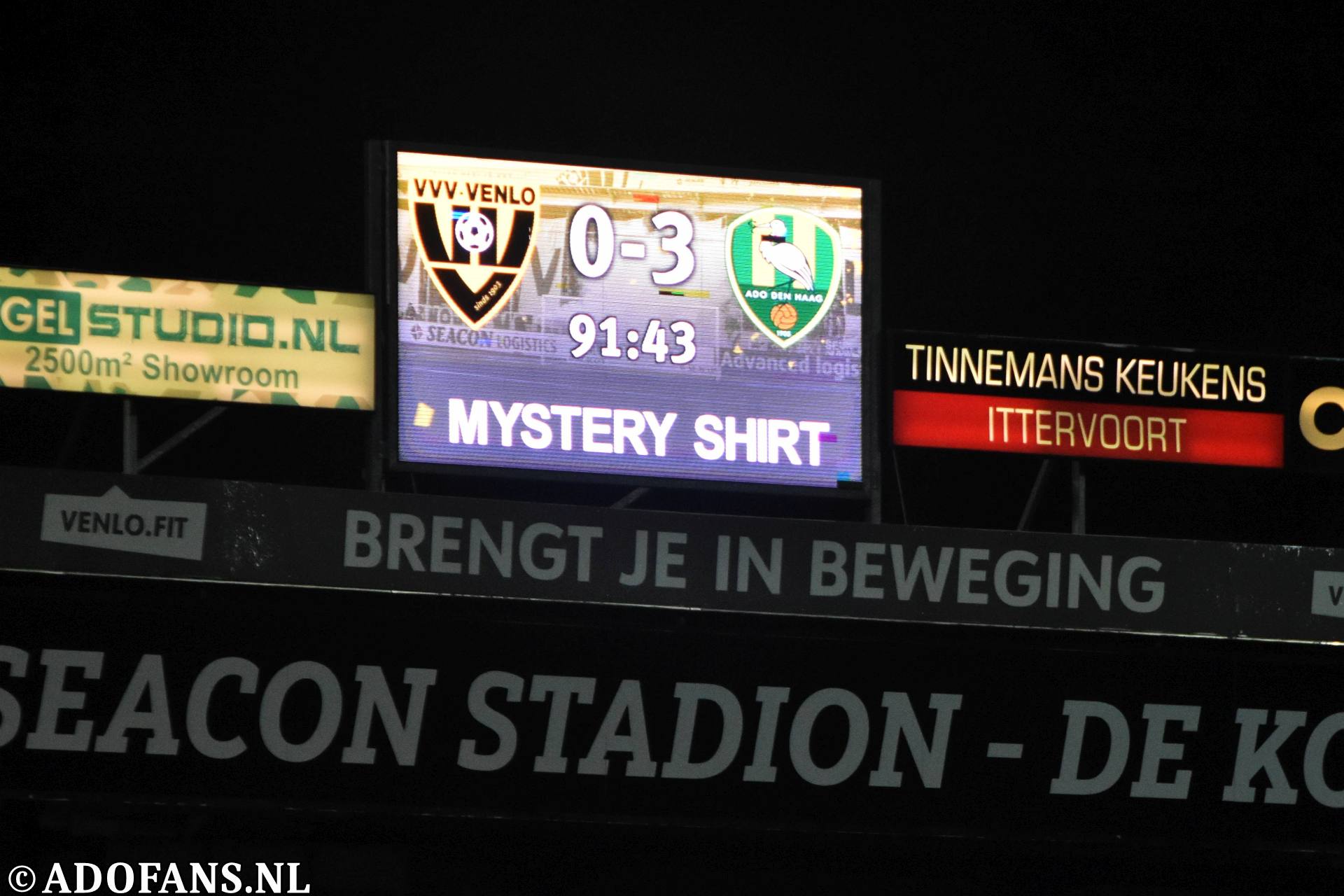 VVV-Venlo ADO Den Haag Keuken Kampioen Divisie