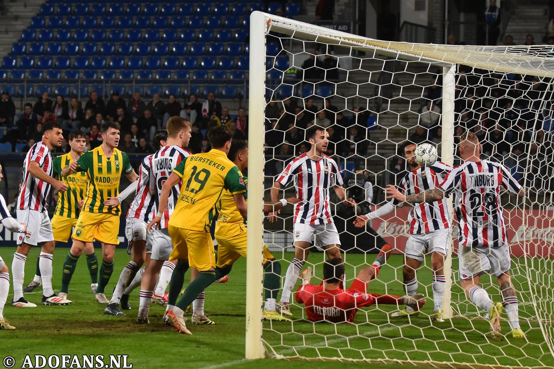 Keukenkampioendivisie Willem II ADO Den haag