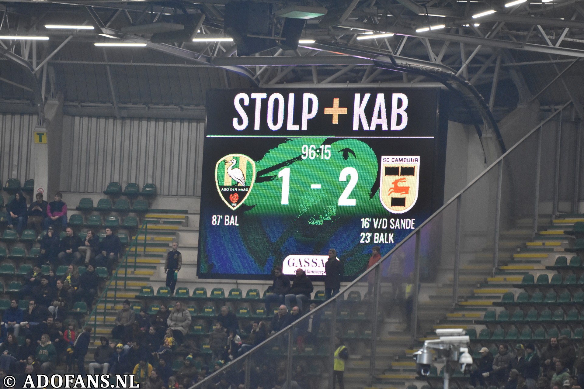 ADO Den Haag SC Cambuur