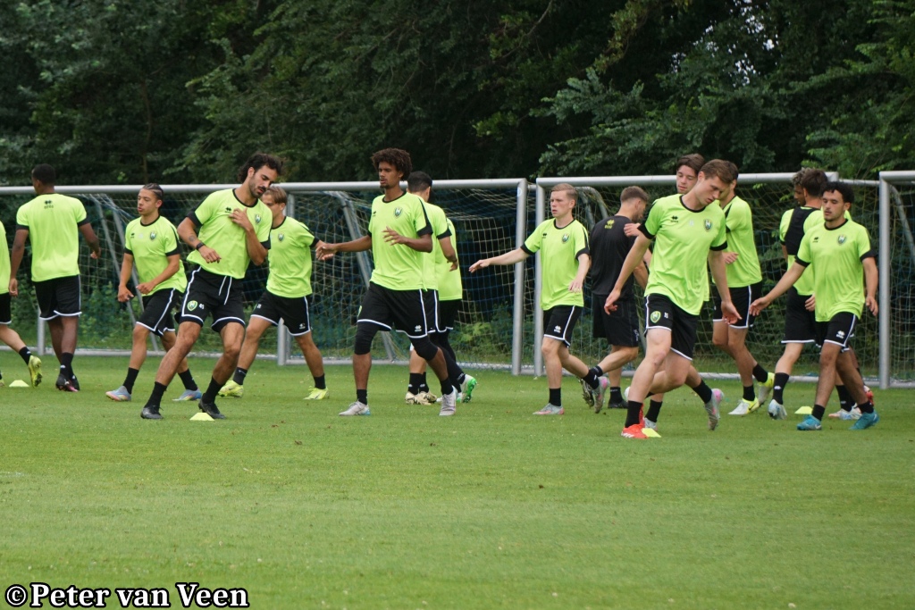 ADO Den Haag trainingskamp  Burg-Haamstede