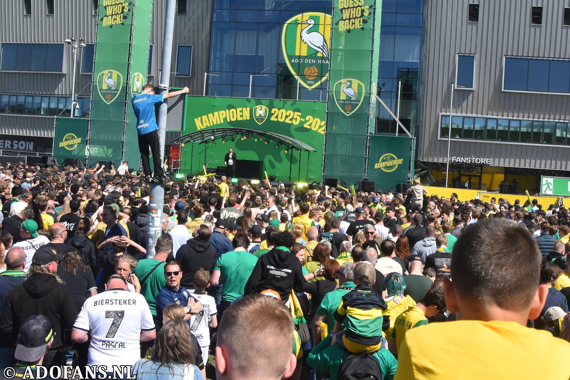 Huldiging Kampioen ADO Den Haag 