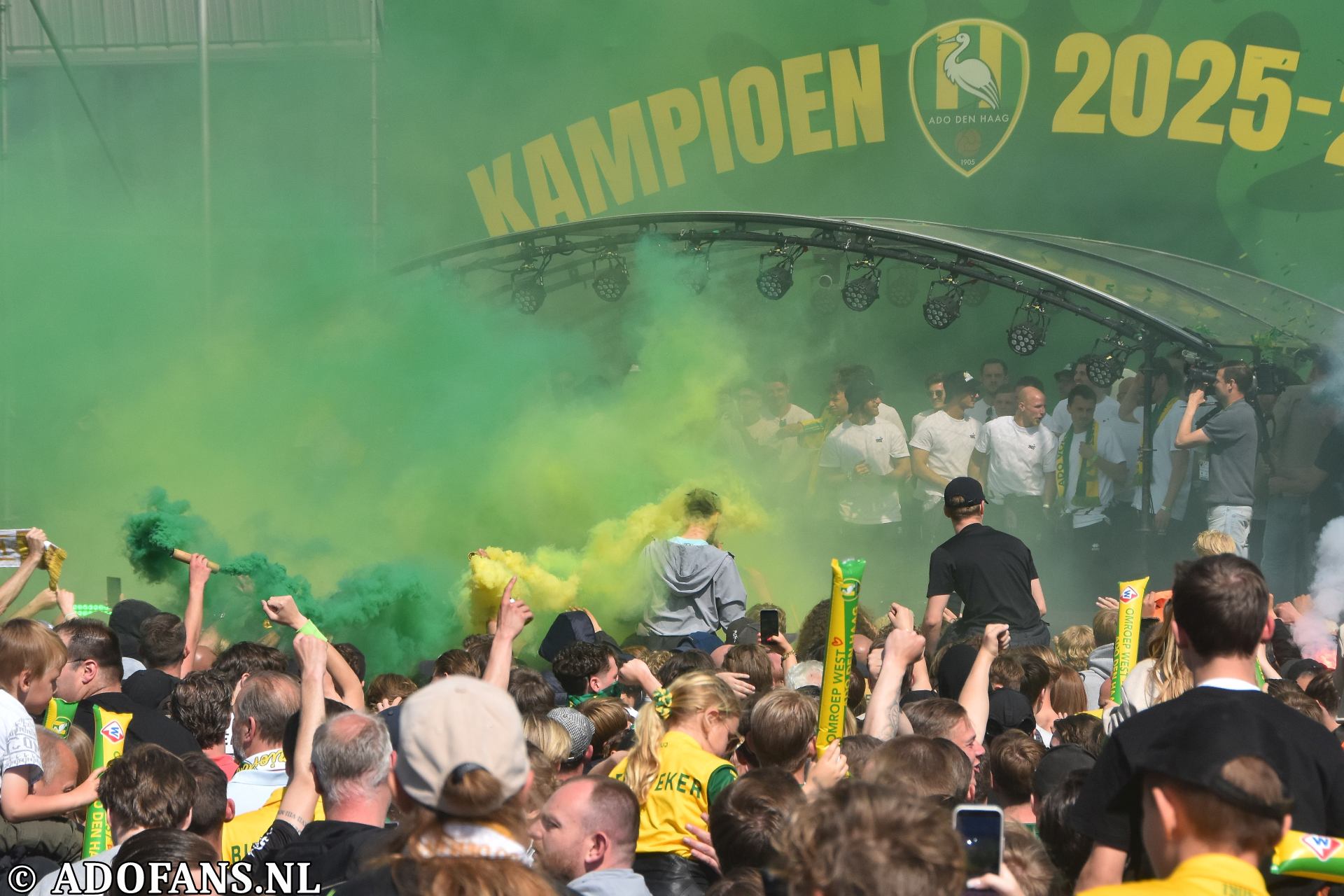 Huldiging Kampioen ADO Den Haag 