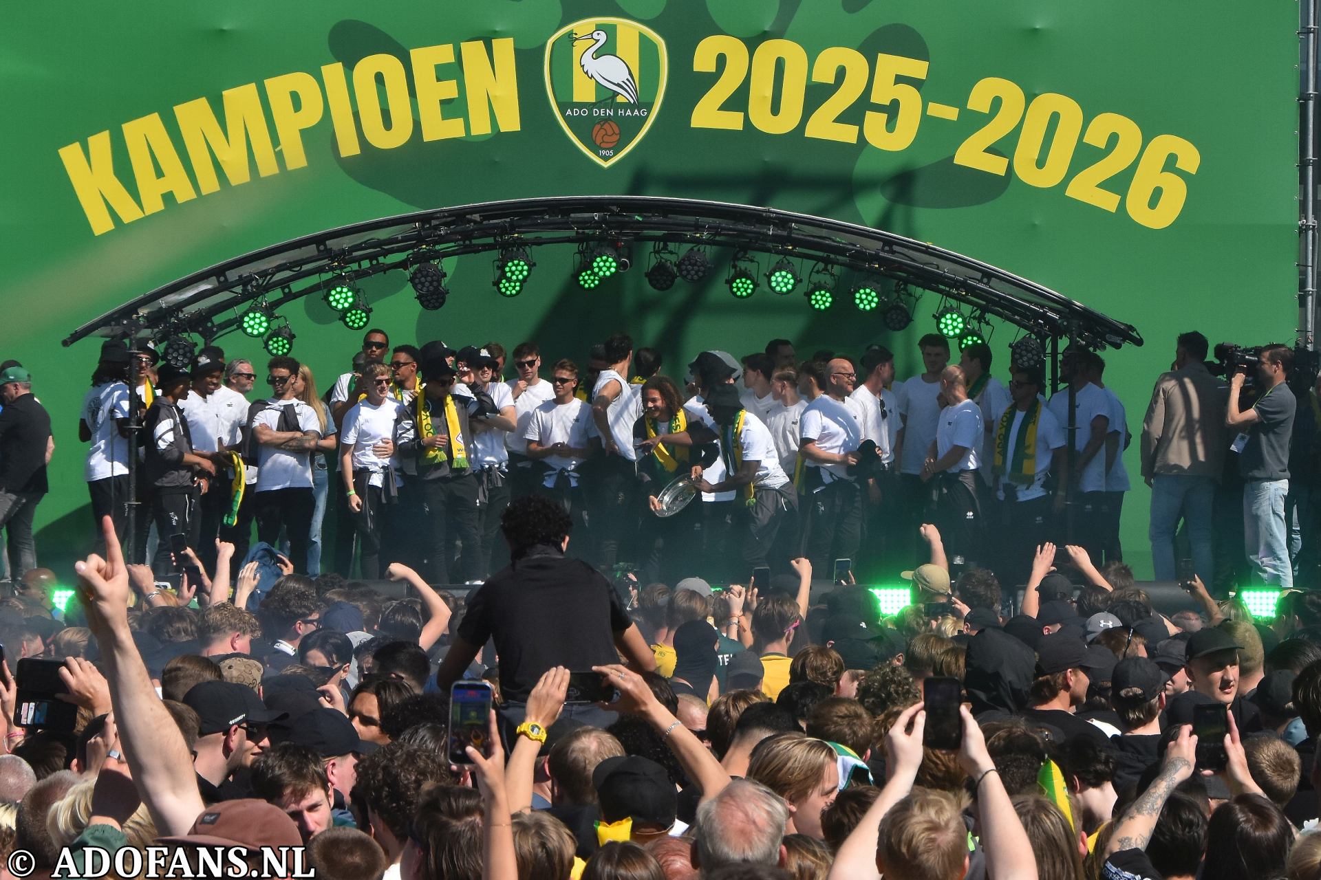 Huldiging Kampioen ADO Den Haag 