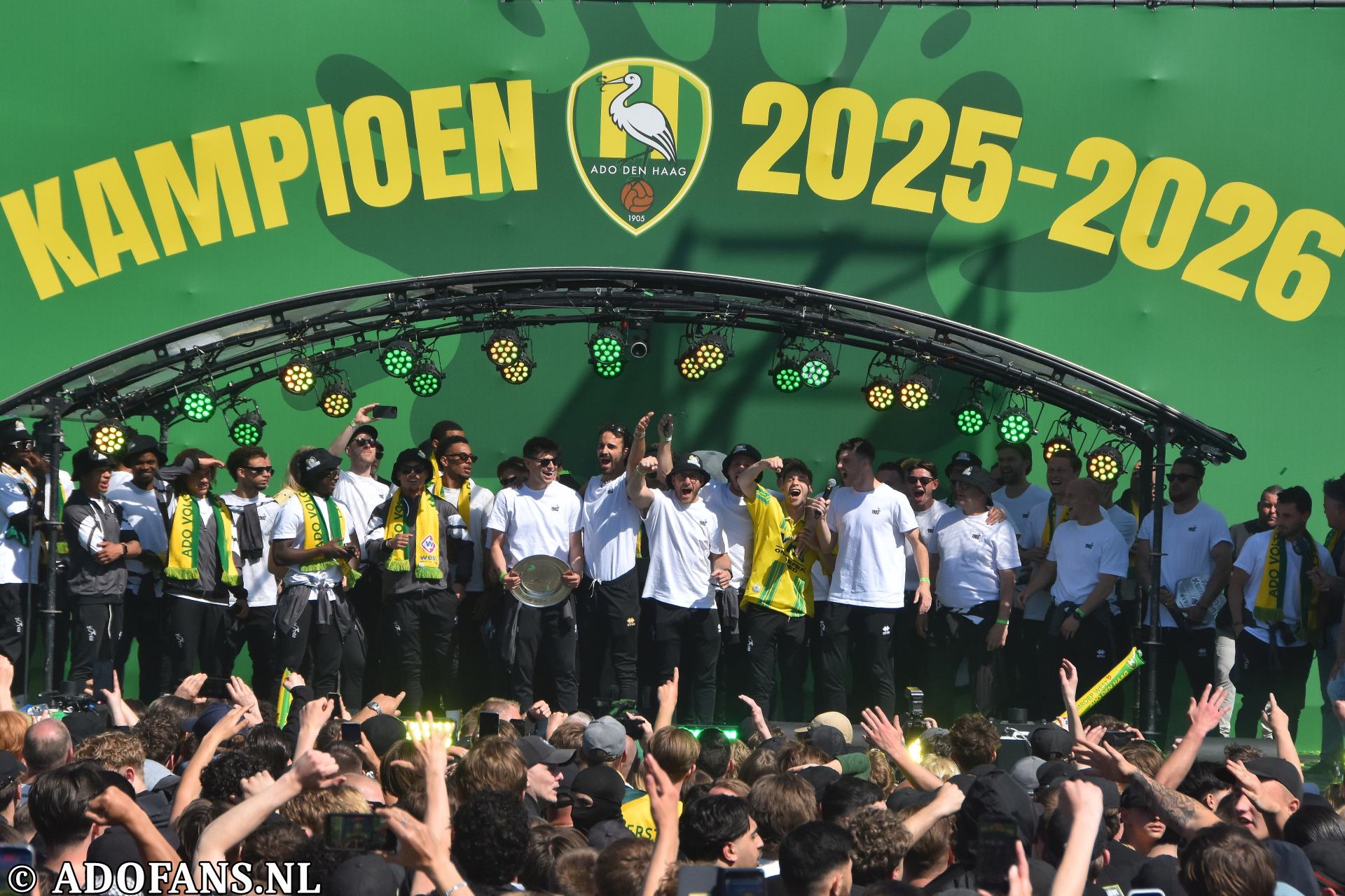 Huldiging Kampioen ADO Den Haag 