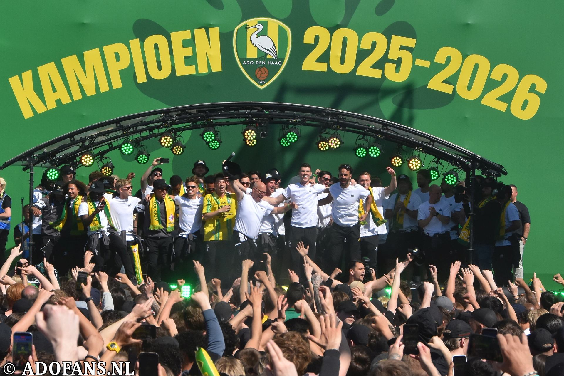 Huldiging Kampioen ADO Den Haag 
