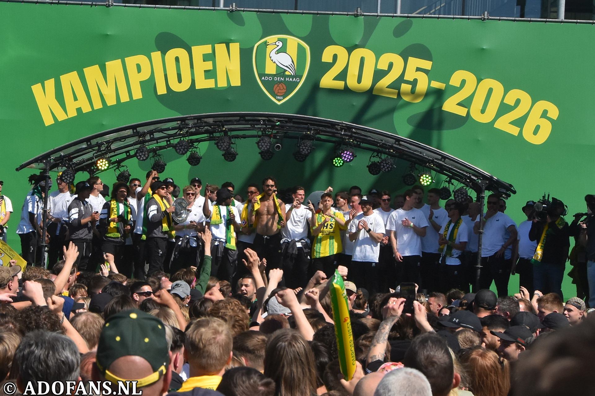 Huldiging Kampioen ADO Den Haag 