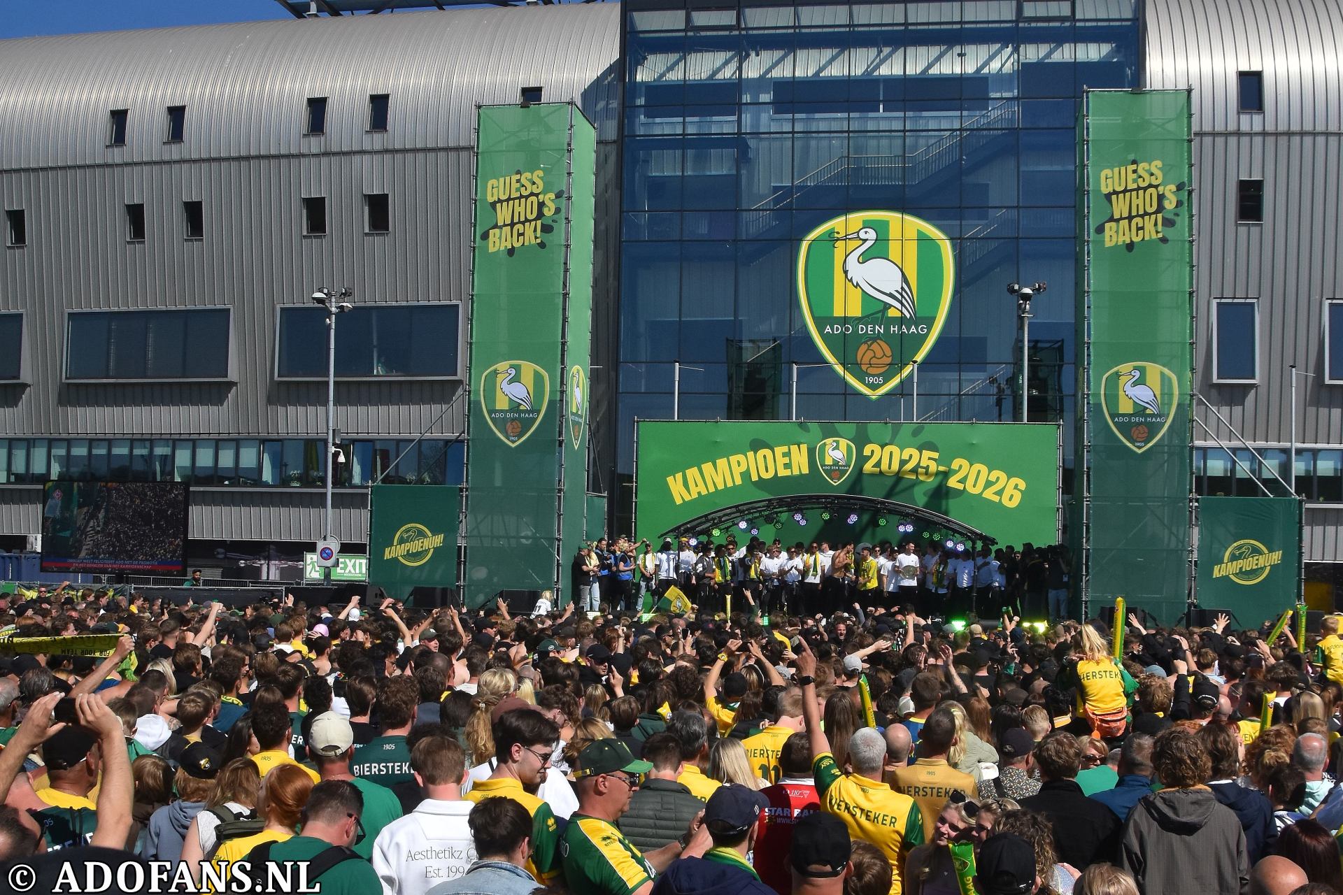 Huldiging Kampioen ADO Den Haag 