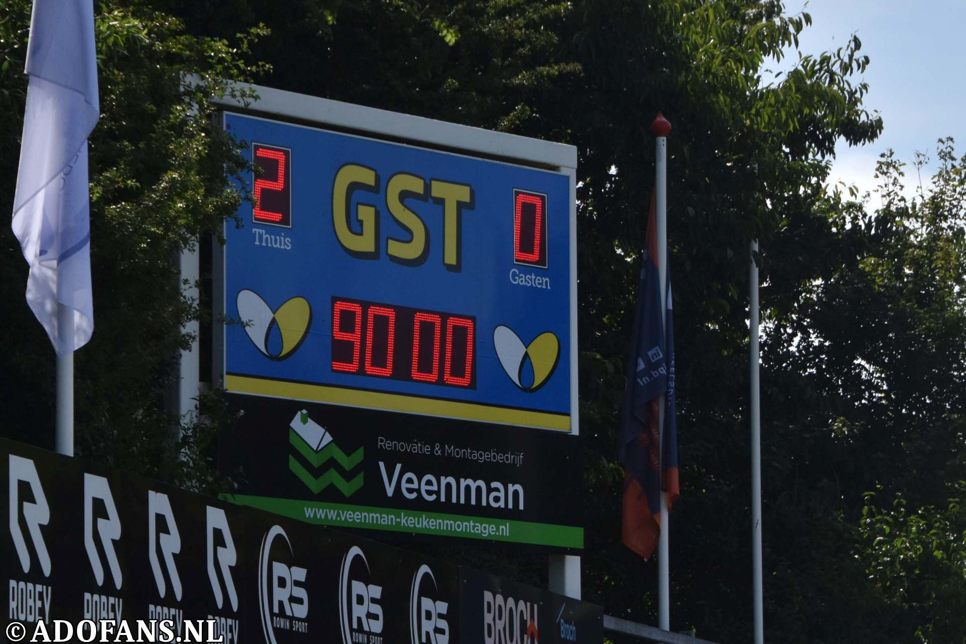 oefenwedstrijd Sparta ADO Den Haag 