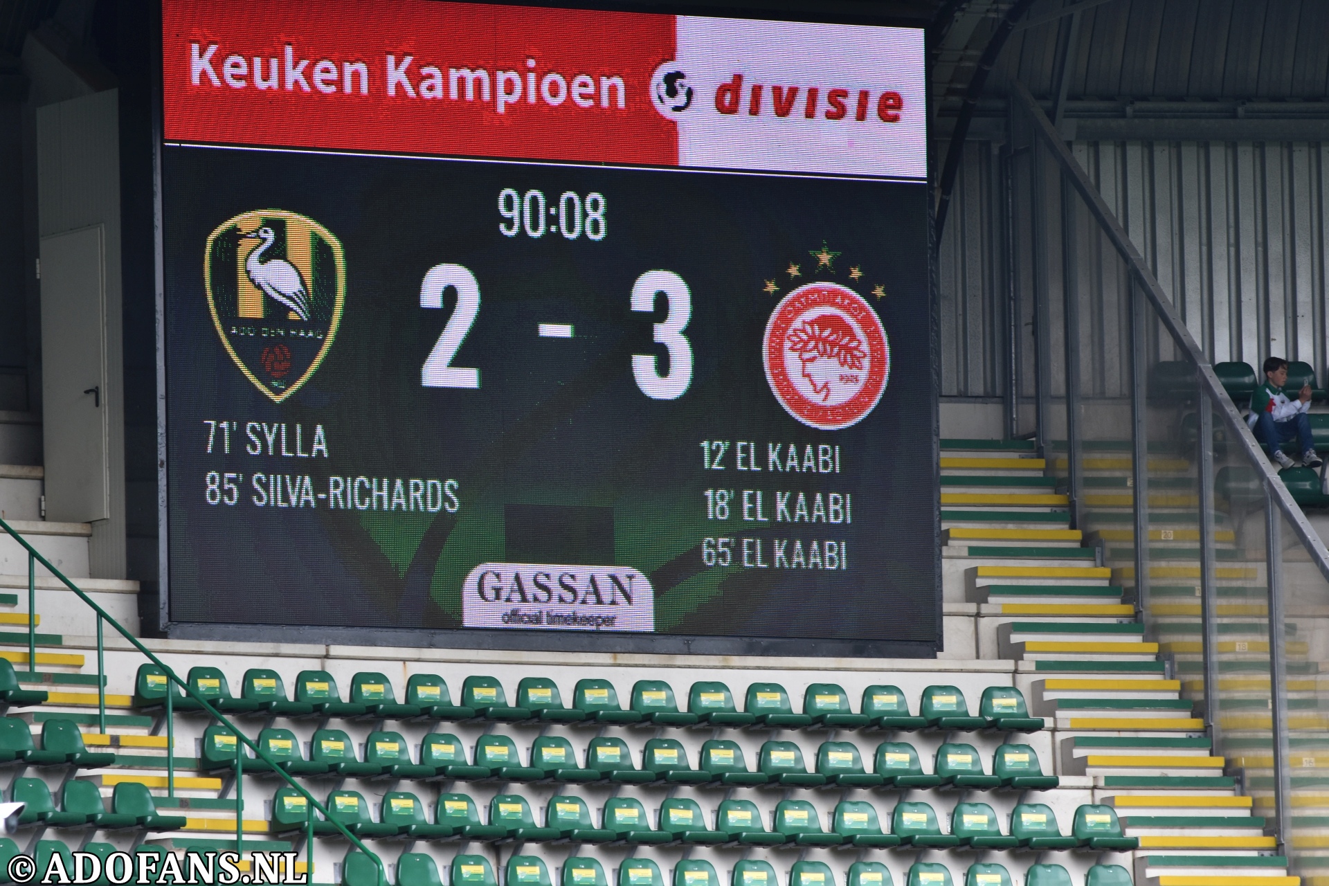 Oefenwestrijd ADO Den Haag Olympiakos piraeu