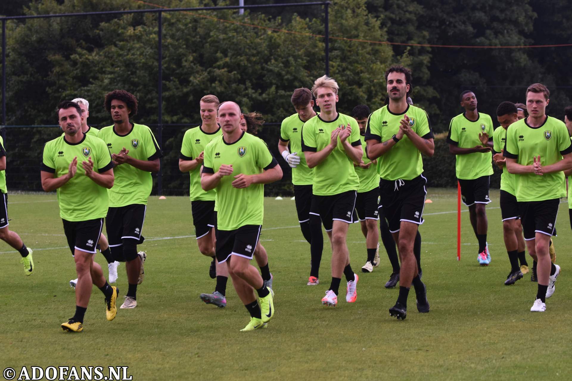 2024-2025 eerste trainingen ADO Heren