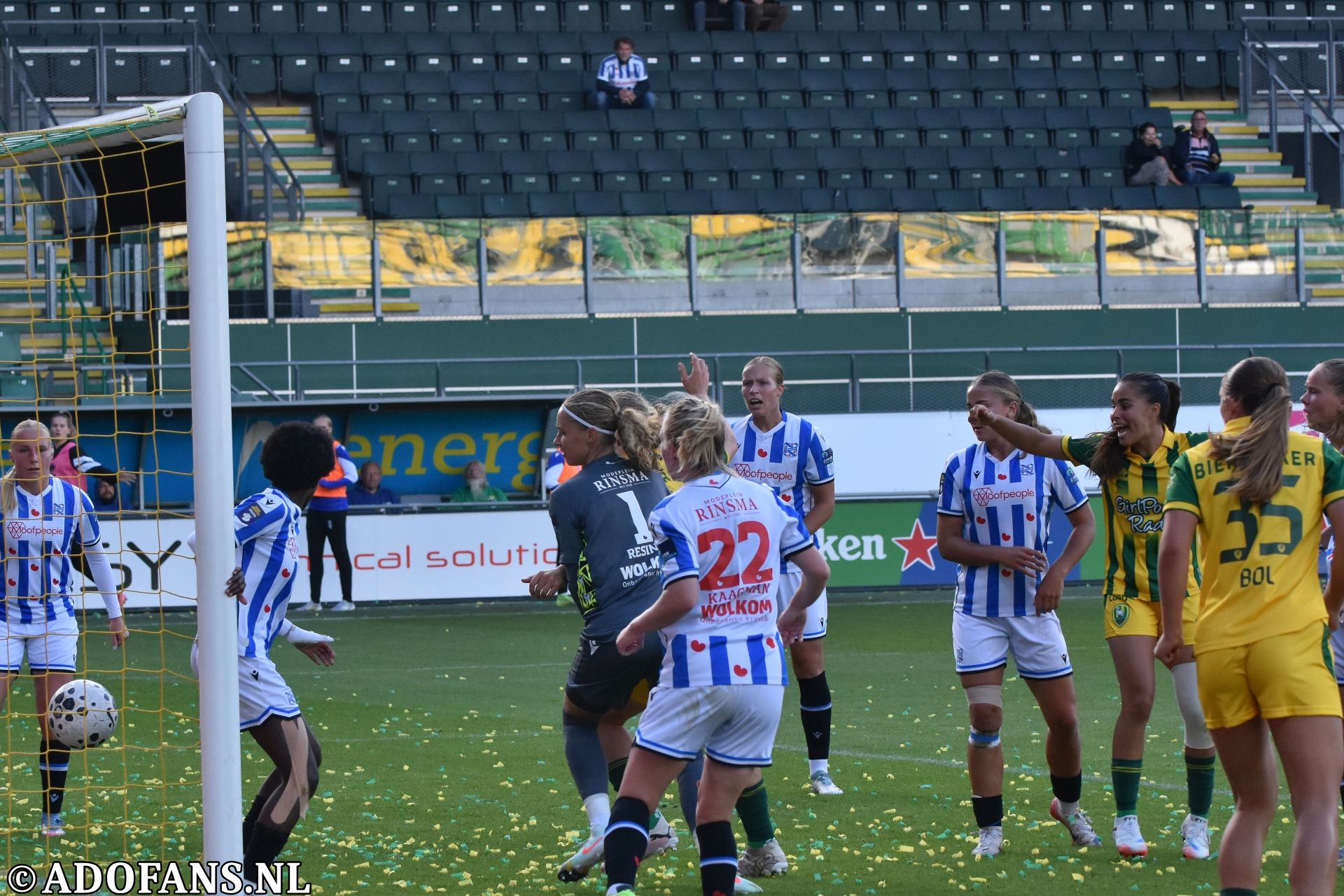 eurojackpot vrouwen eredivisie ADO DEN HAAG -SC Heerenveen